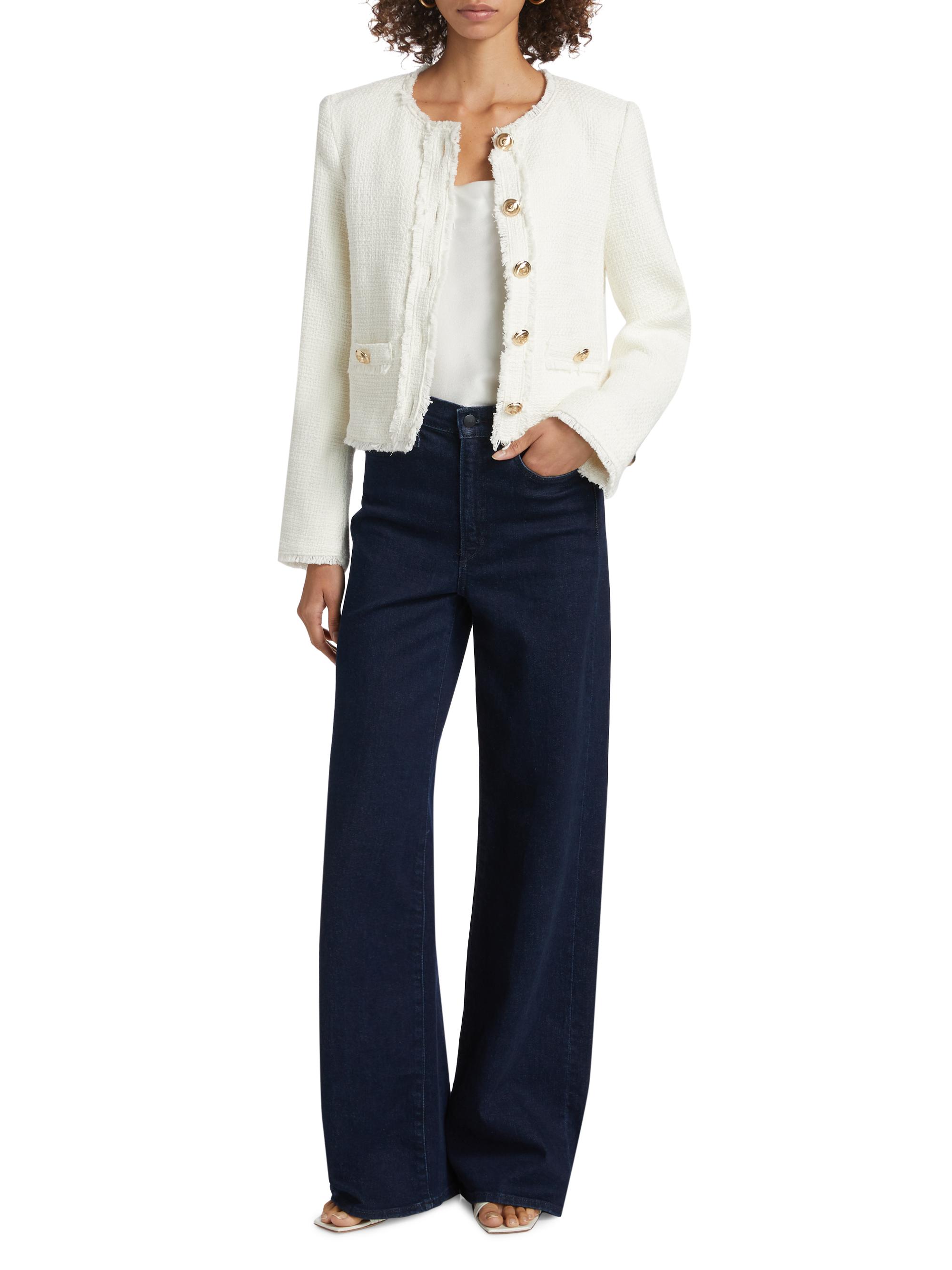 Cinq à Sept Christie Cotton Tweed Jacket | Saks Fifth Avenue