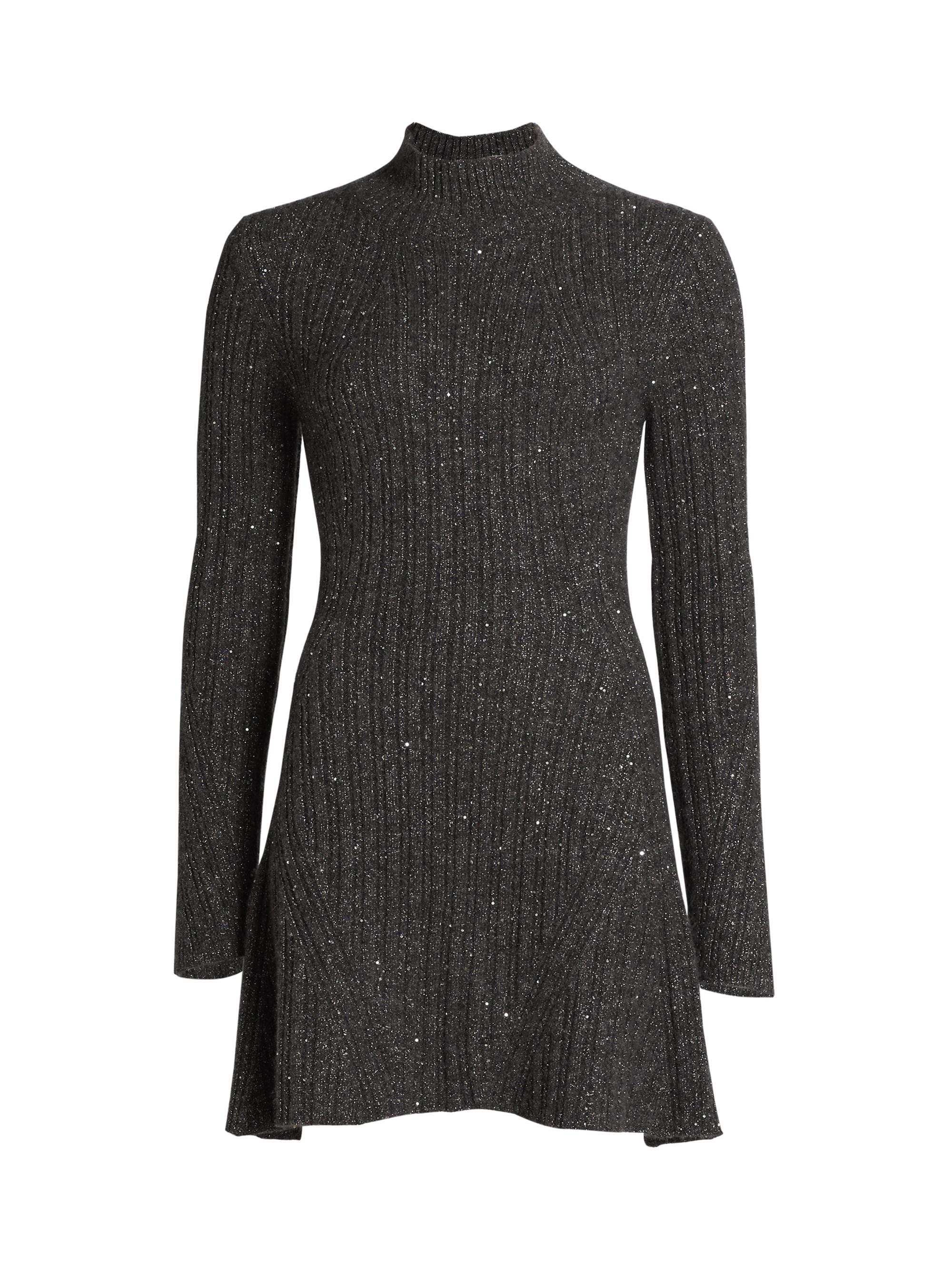 Ramy Brook Ambrosius Metallic Knit Minidress | Saks Fifth Avenue