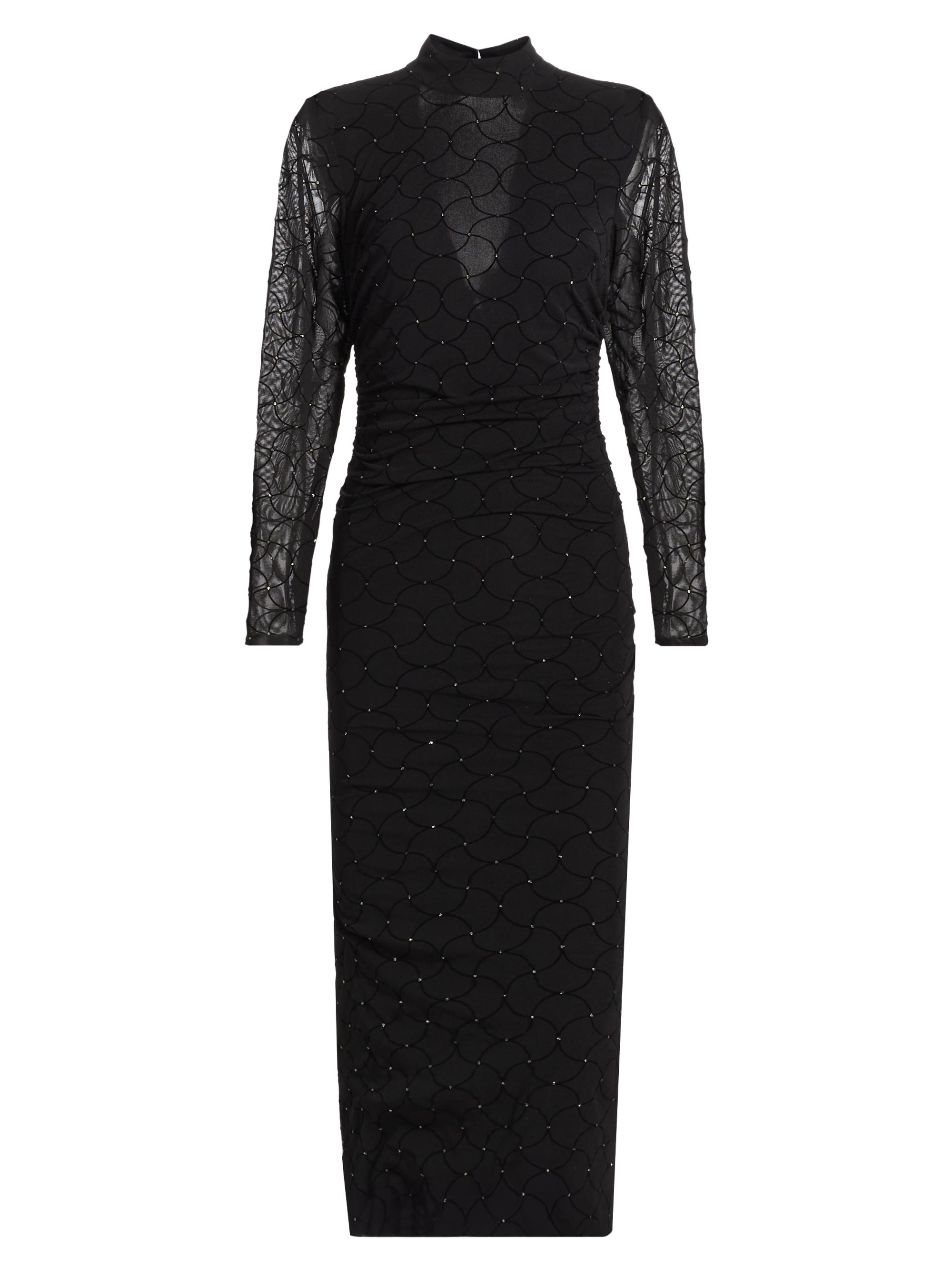 Ramy Brook Women's Aurelia Sequined Maxi Dress - Black Diamond