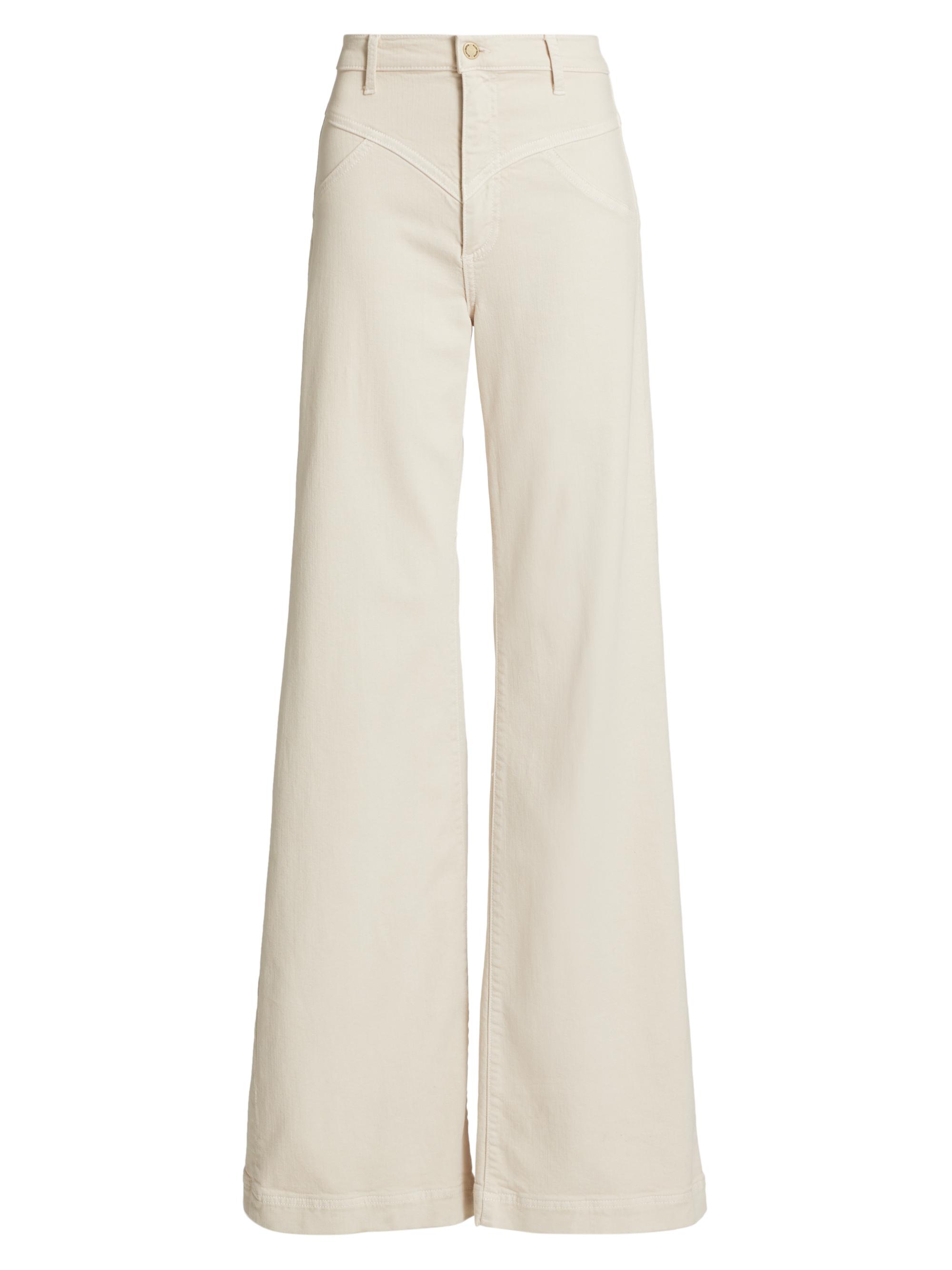 Ramy Brook Women's Harmoni Denim Wide-Leg Pants - Bone Denim