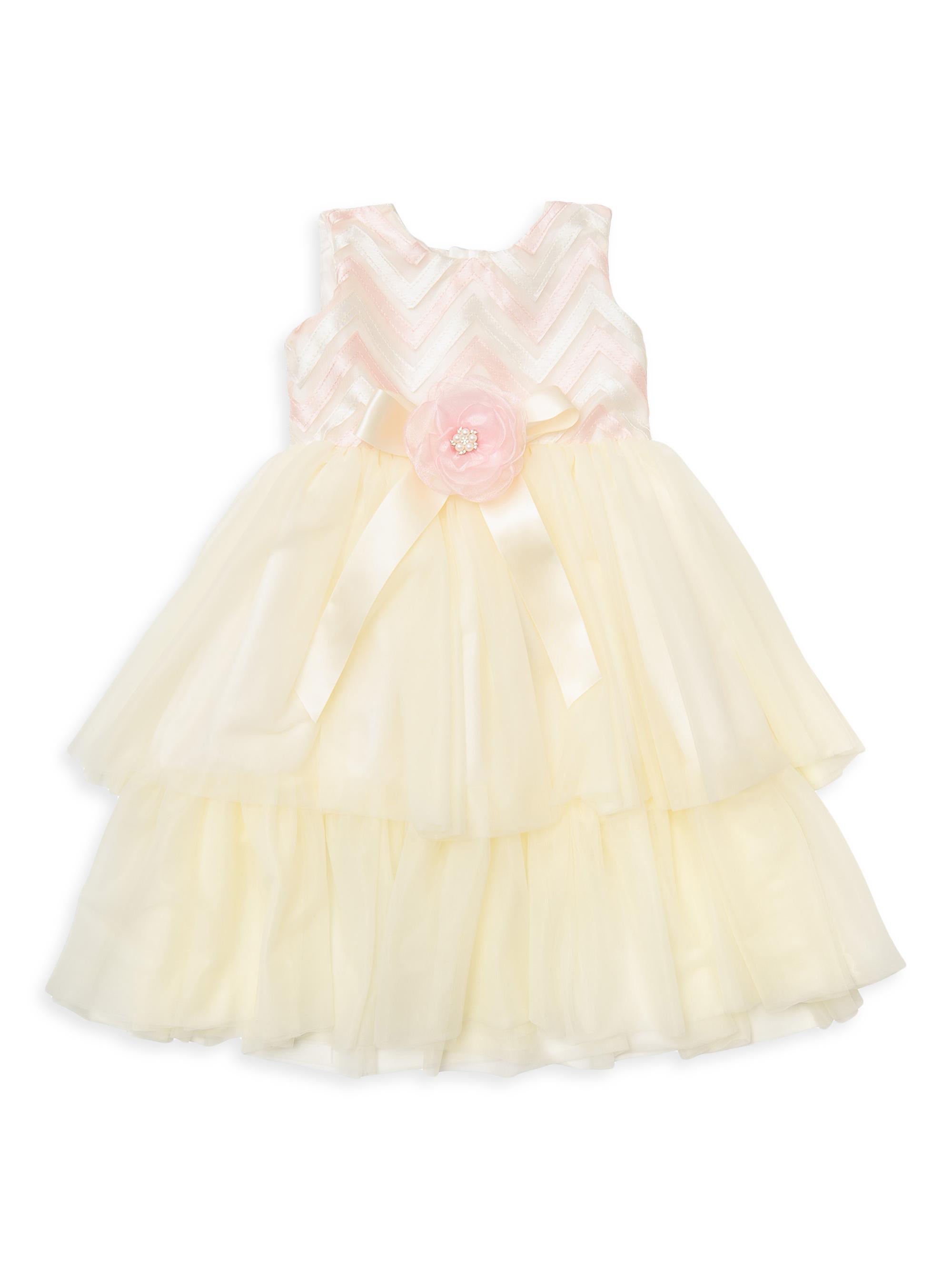 Haute Baby Little Girl's Zoe Magic Dress - Yellow