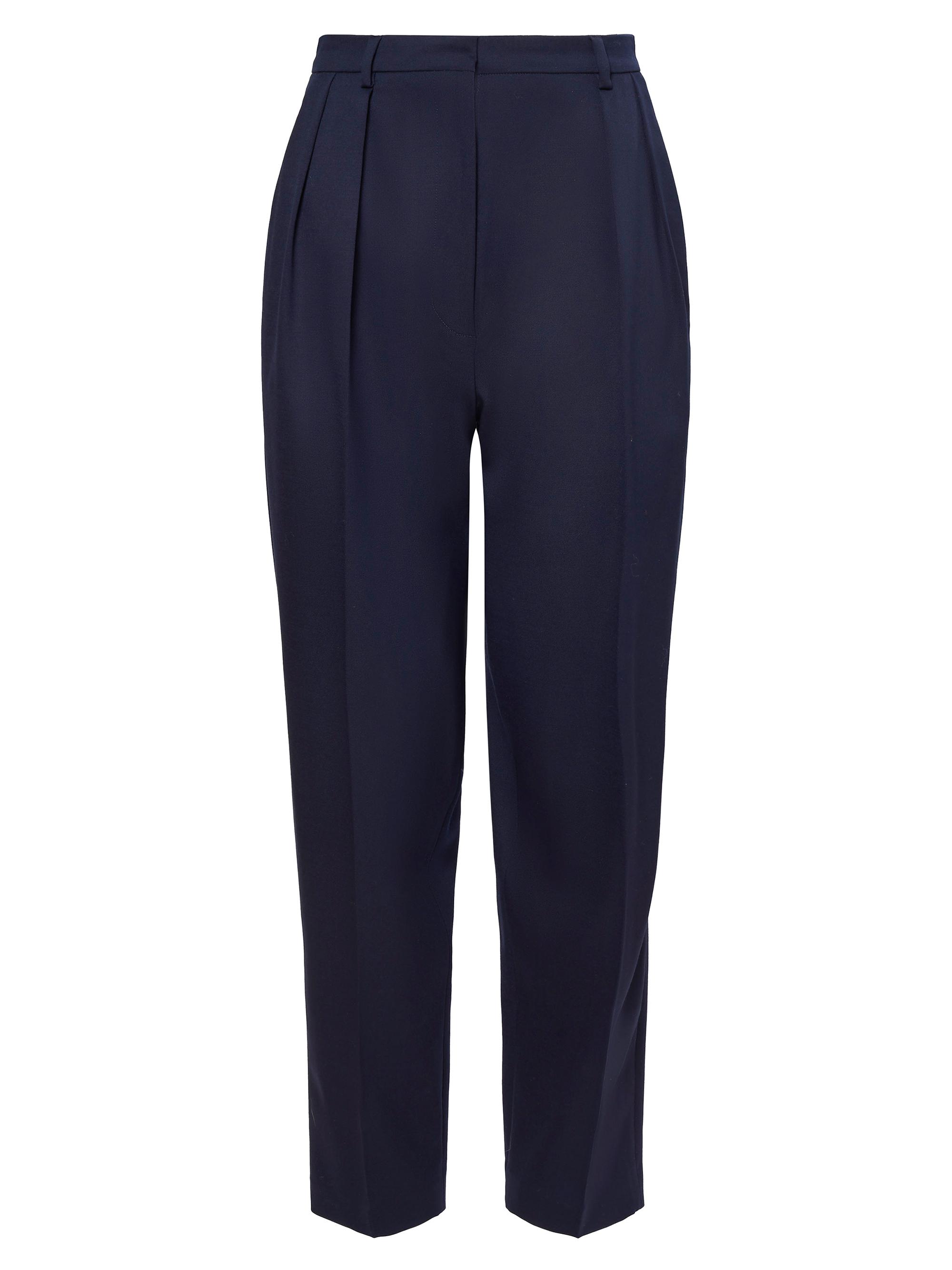 Altuzarra Women's Emmett Wool Tapered Trousers - Berry Blue