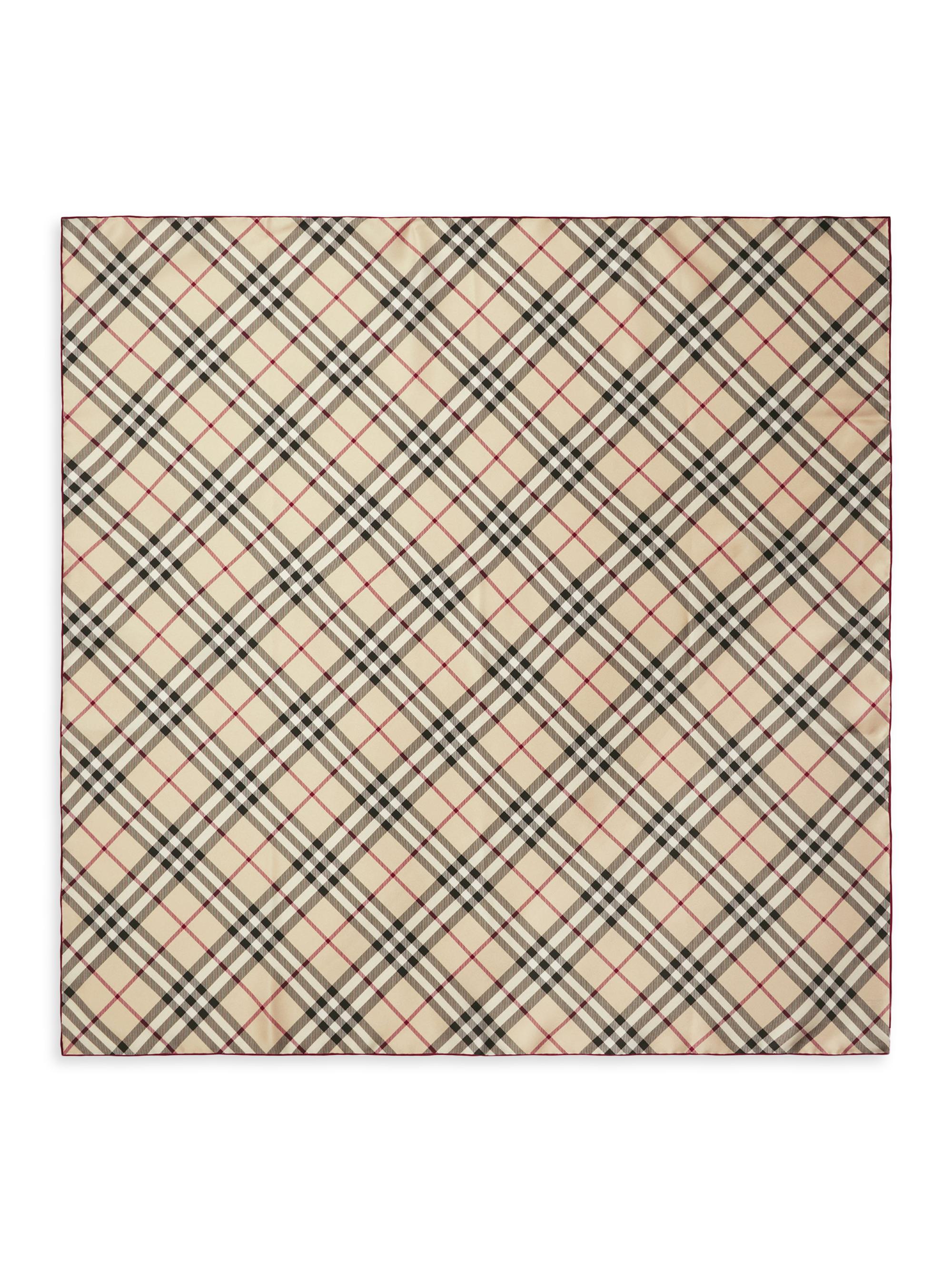 Burberry Silk Check Scarf | Saks Fifth Avenue