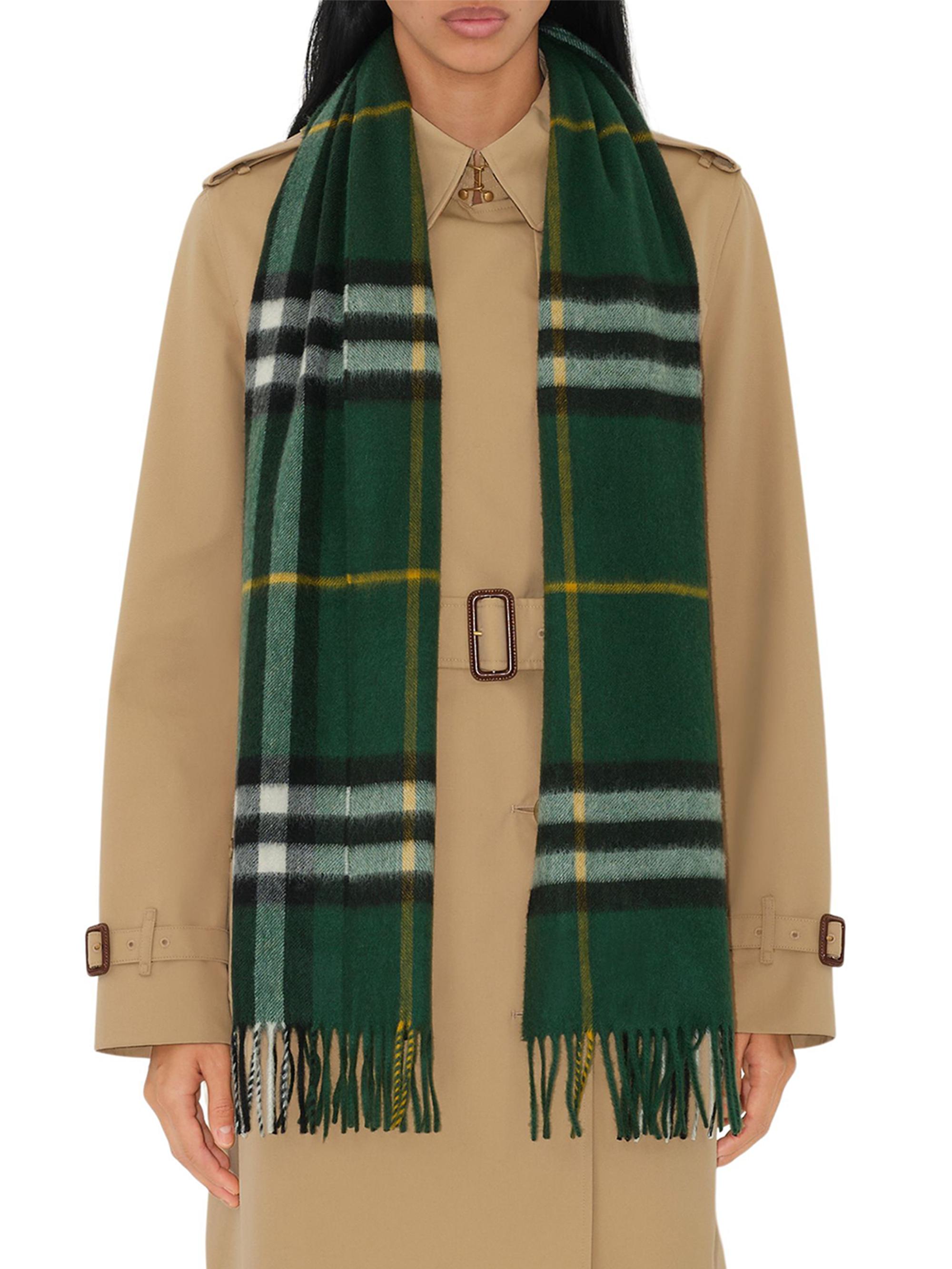 Burberry Giant Check Cashmere Scarf | Saks Fifth Avenue