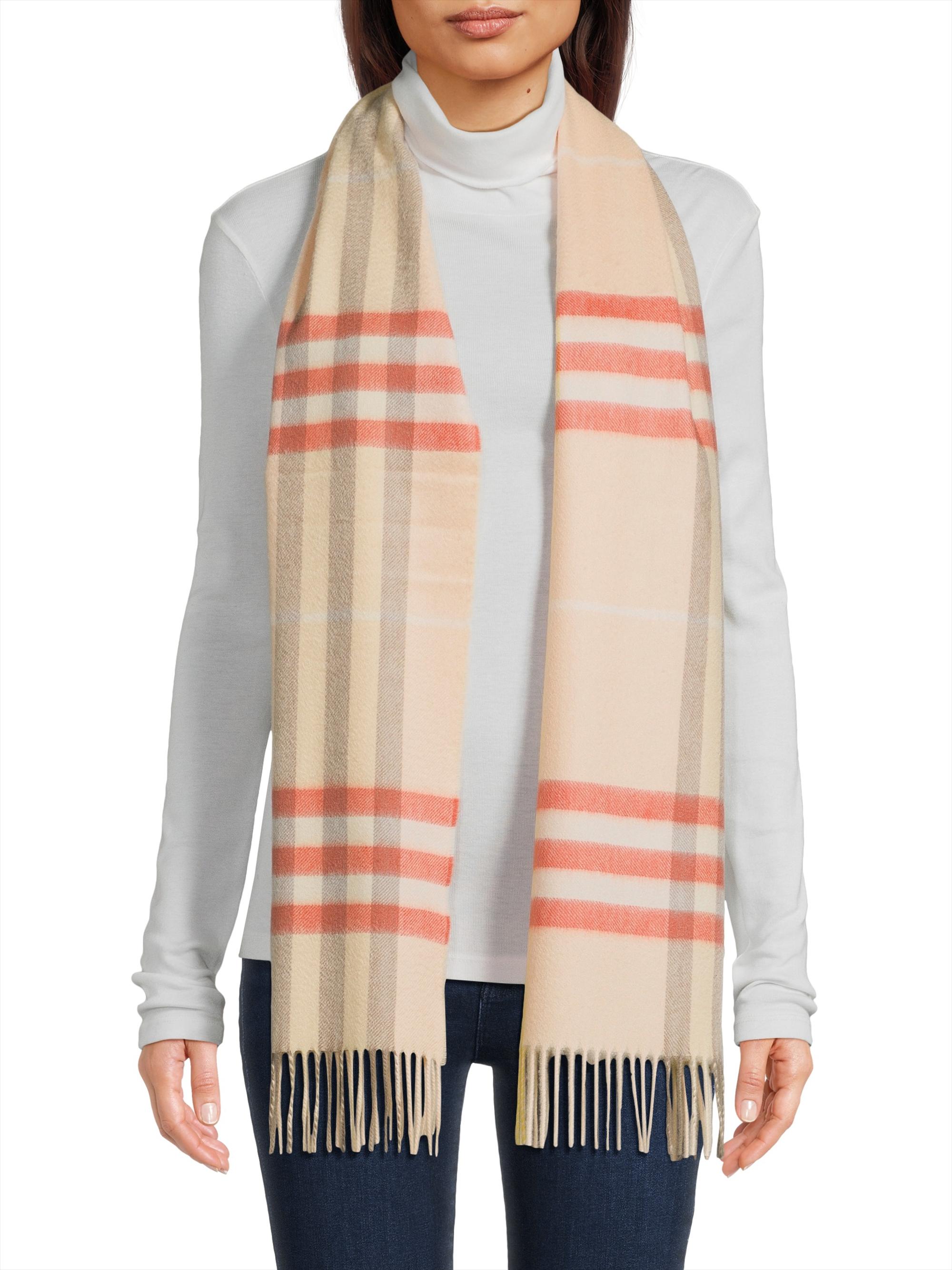小物 BURBERRY GIANT CHECK CASHMERE Burberry Giant Check Cashmere Scarf | Saks Fifth Avenue