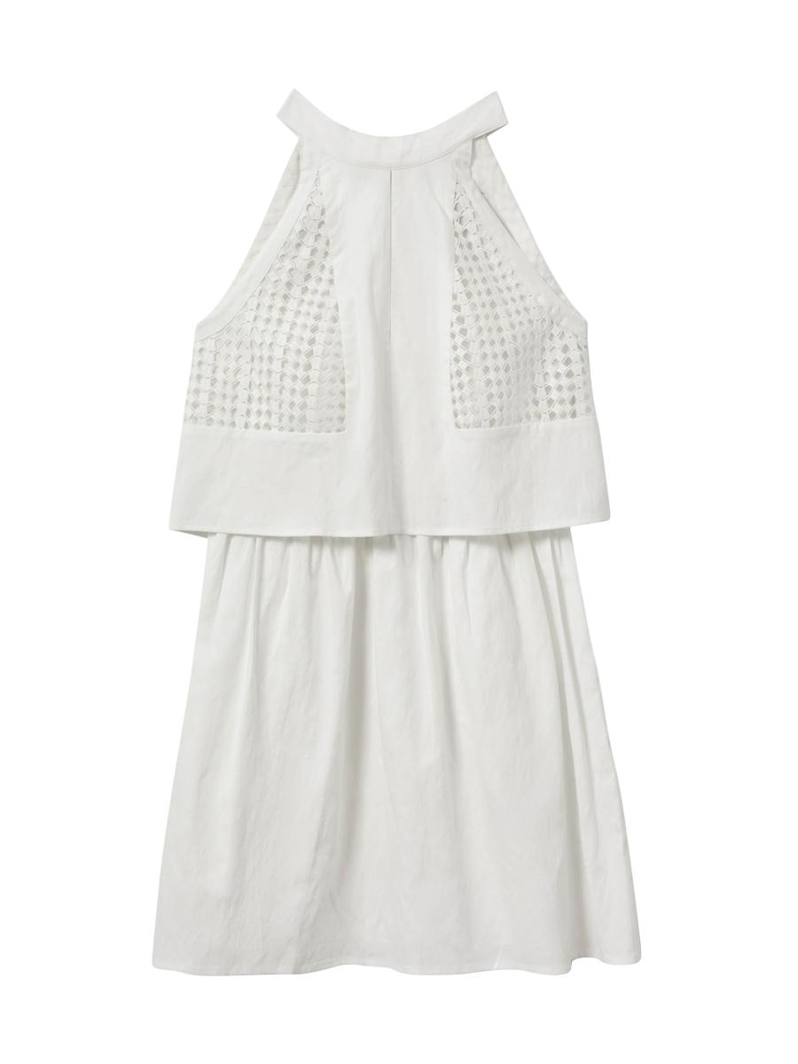 【海外限定】REISSドレス☆Petite Anais Satin Lace Trim Draped Reiss Petite Satin Drape Lace-Trim Dress in Navy | REISS