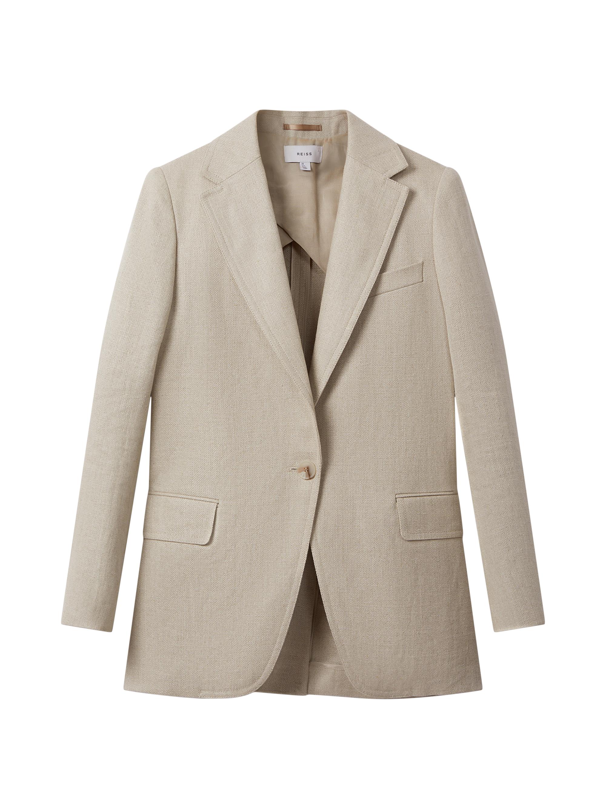 Reiss Women's Cassie Linen Blazer