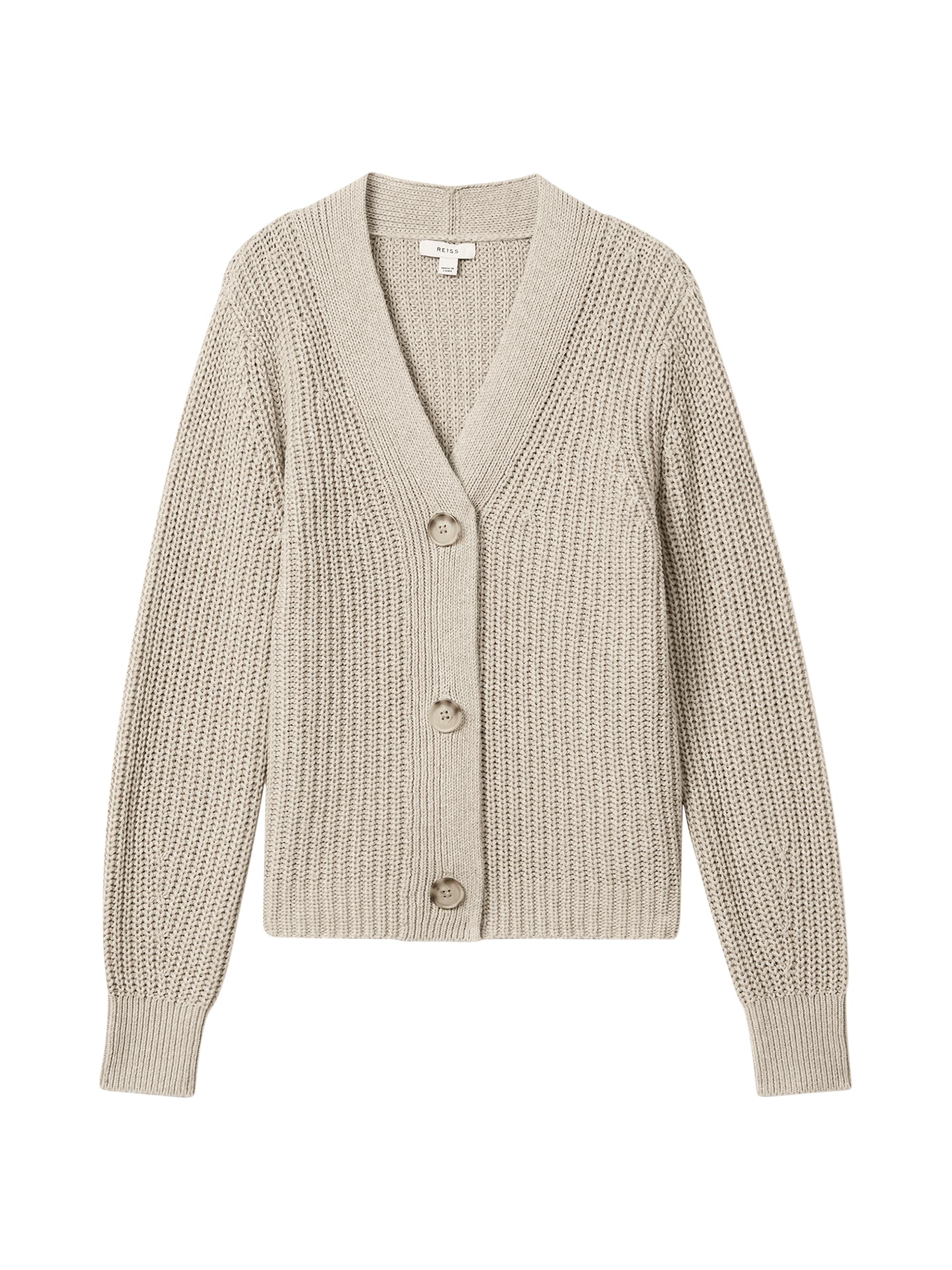 Reiss Women's Ariana Cotton-Linen Blend Cardigan