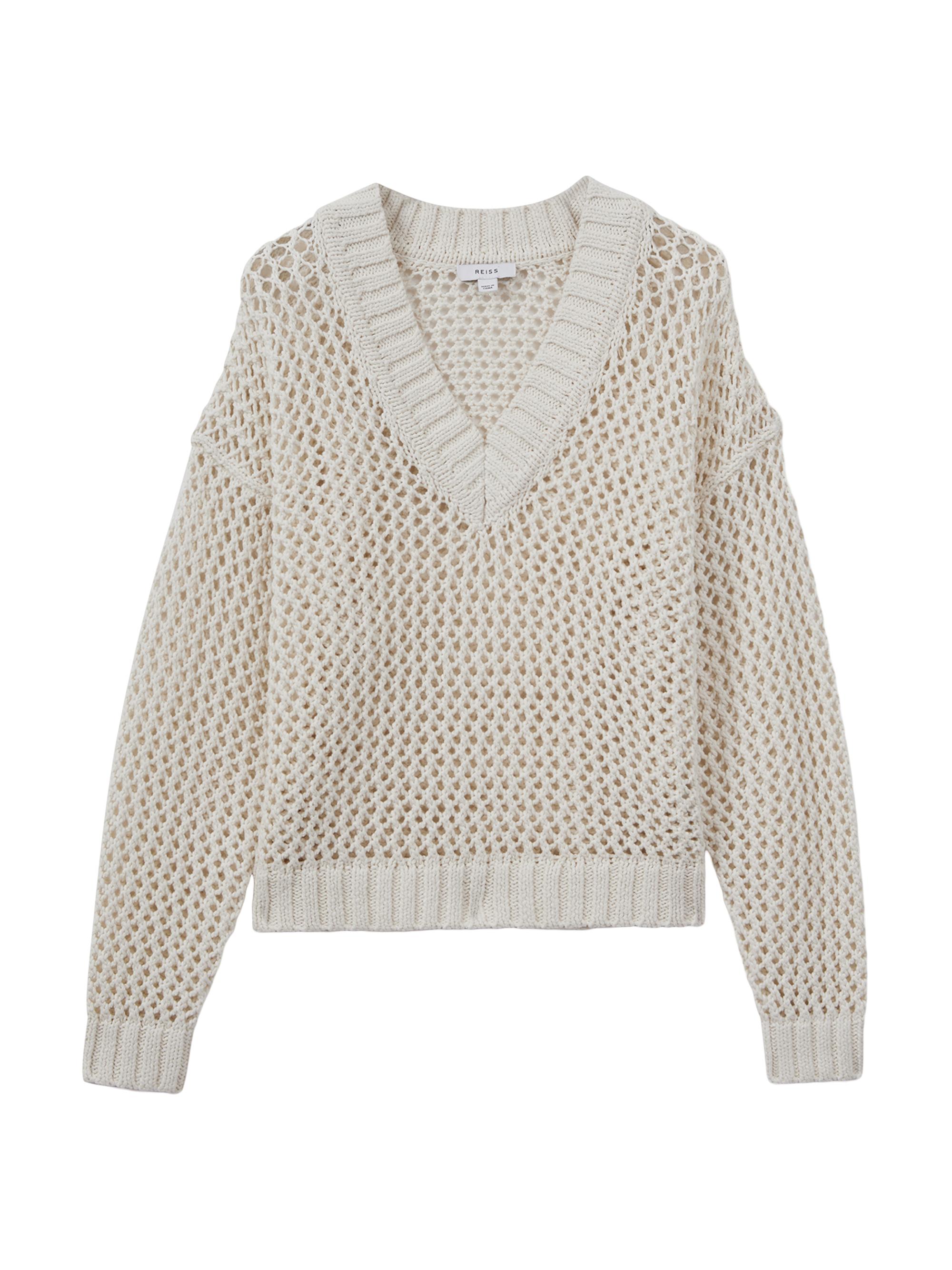 Reiss Women's Larissa Linen-Cotton Sweater -