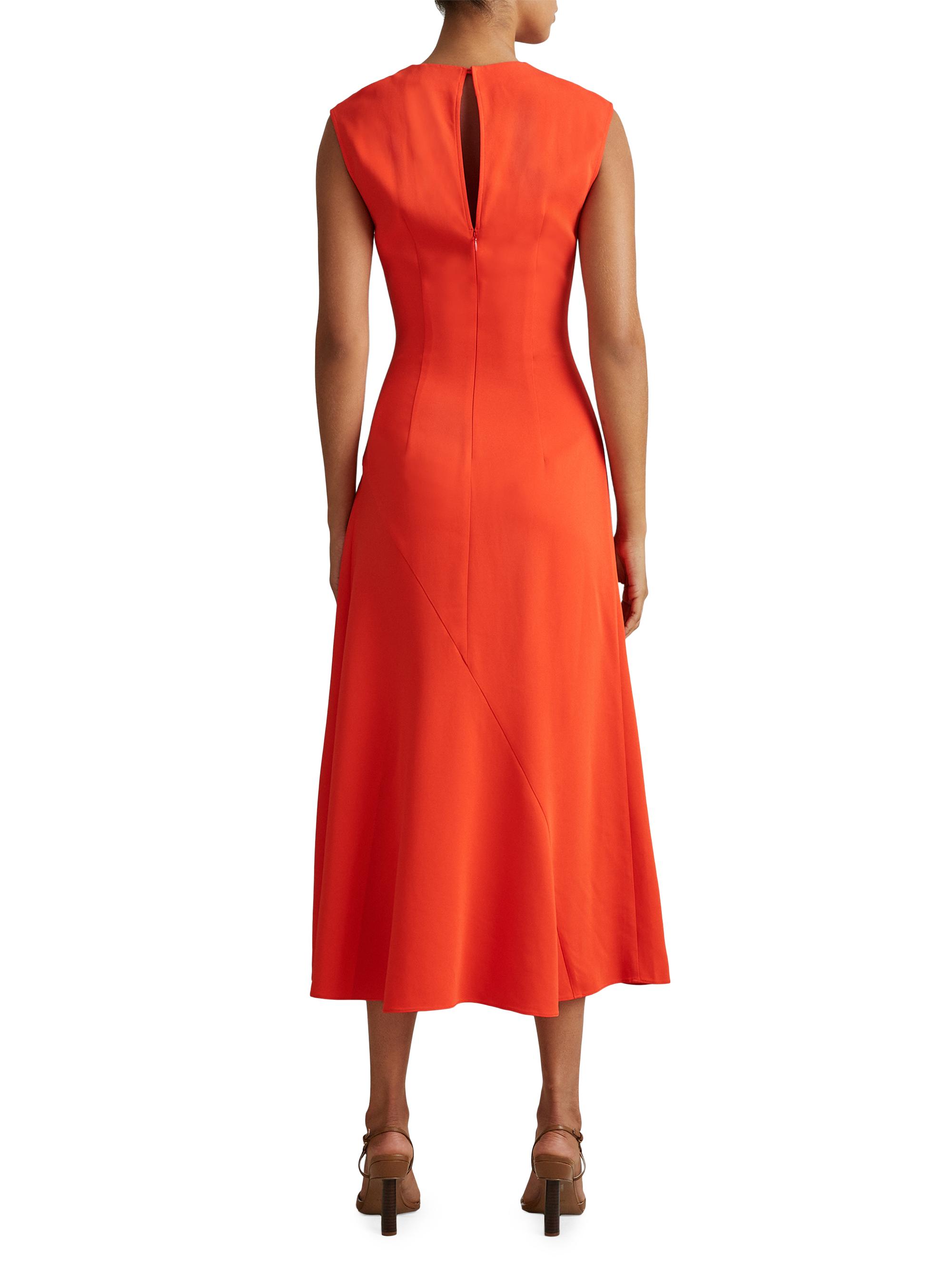 knee length dresses for ladies Stacey Ruched Midi Dress – Fenwick