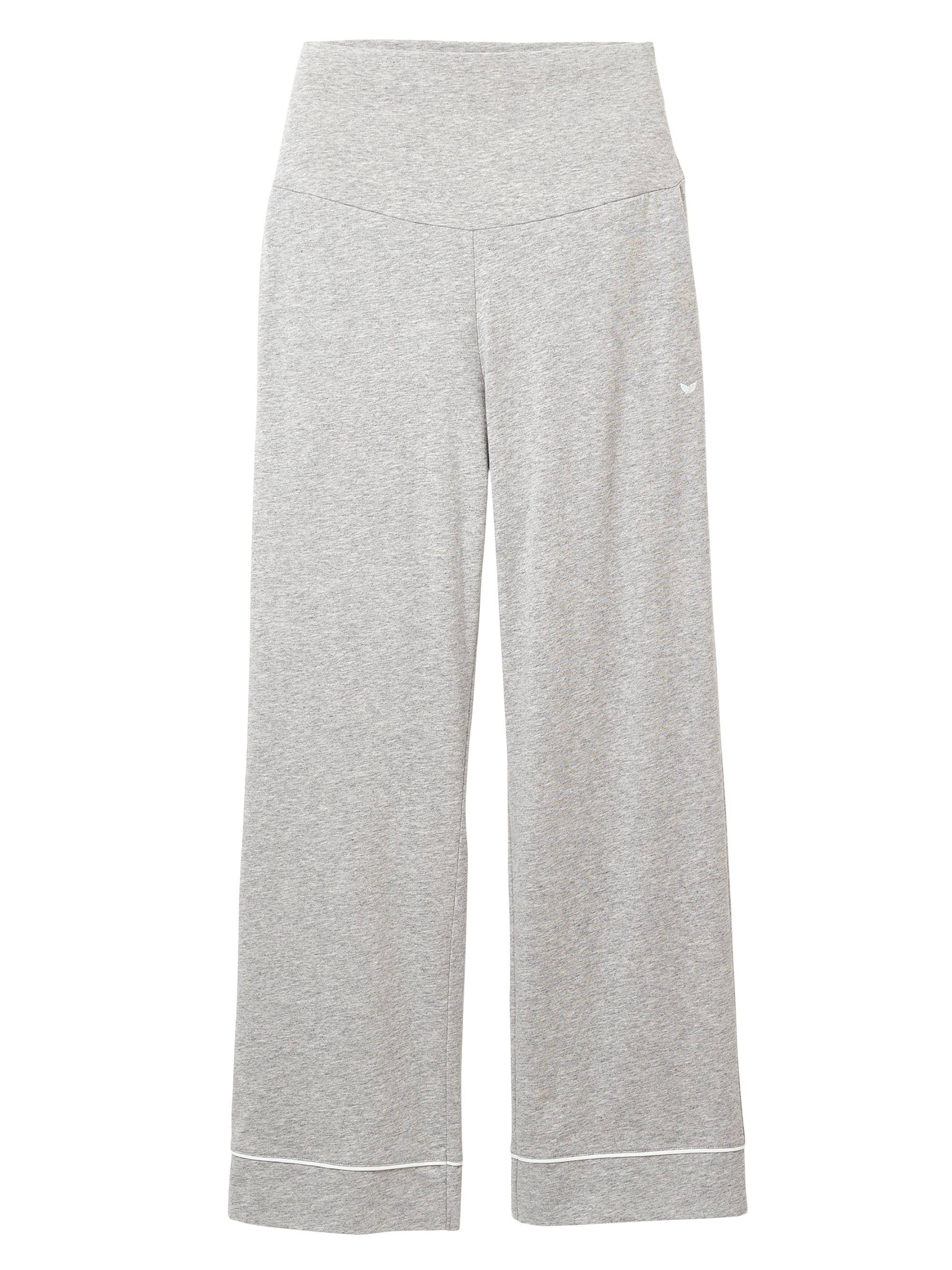 Petite Plume Pima Cotton Maternity Pants - Grey