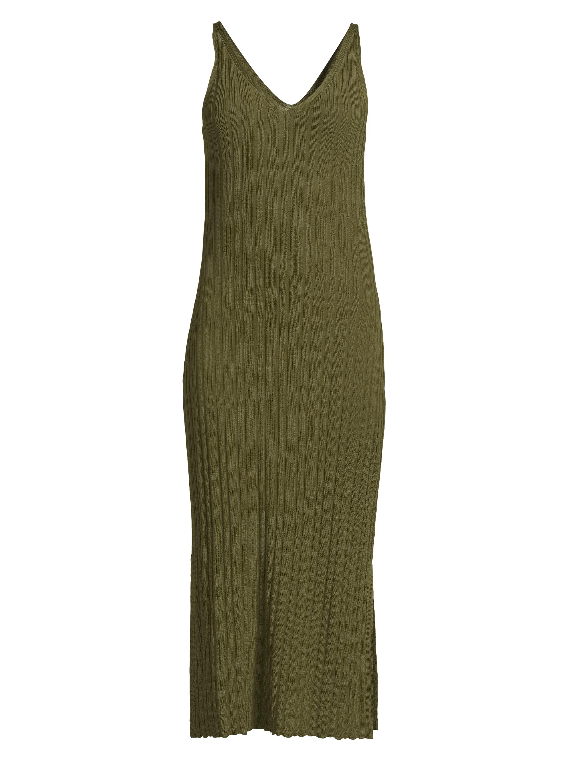 Modern Citizen Women's Estella Rib-Knit Midi-Dress - Spring Green
