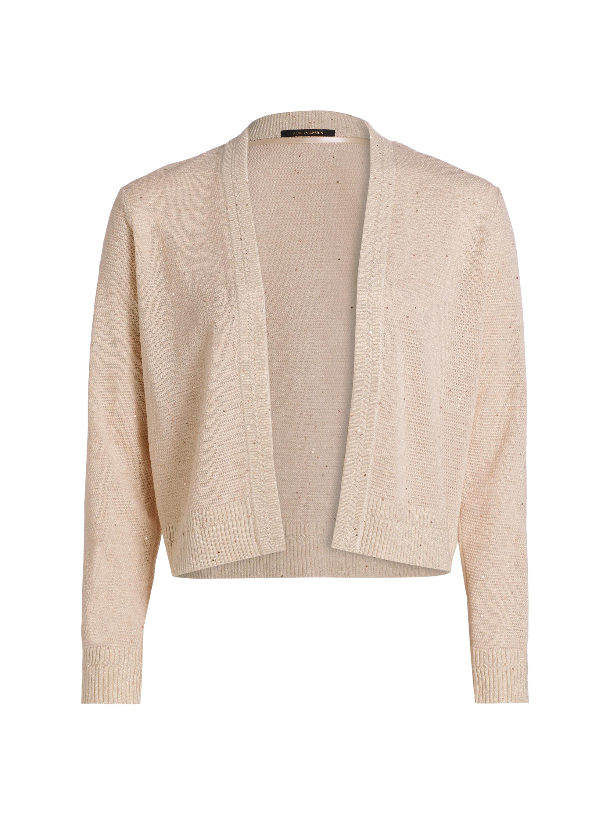 Kobi Halperin Women's Willa Embellished Cardigan - Natural