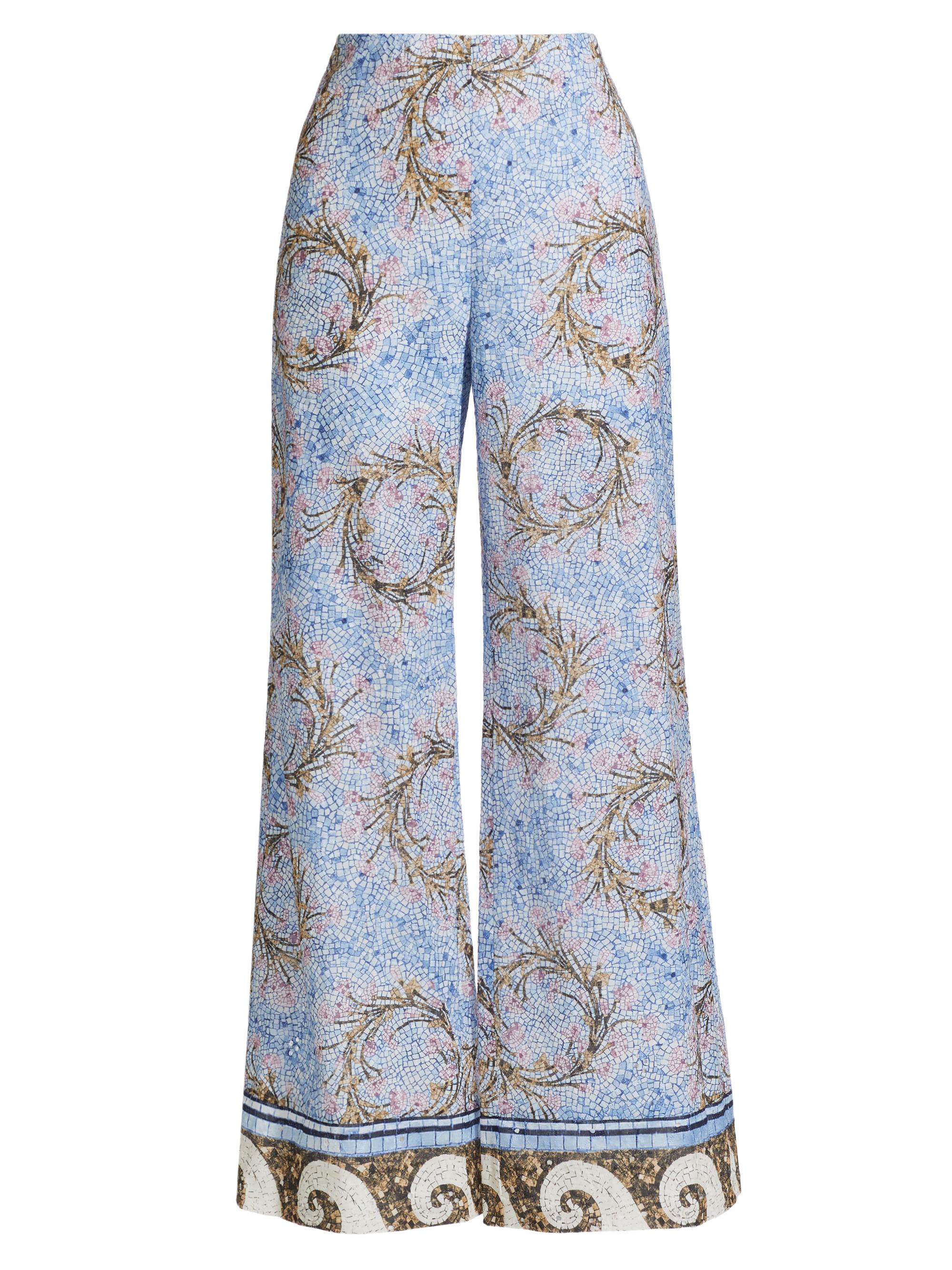 Kobi Halperin Lilley Rosette Tiles Cotton Pants | Saks Fifth Avenue