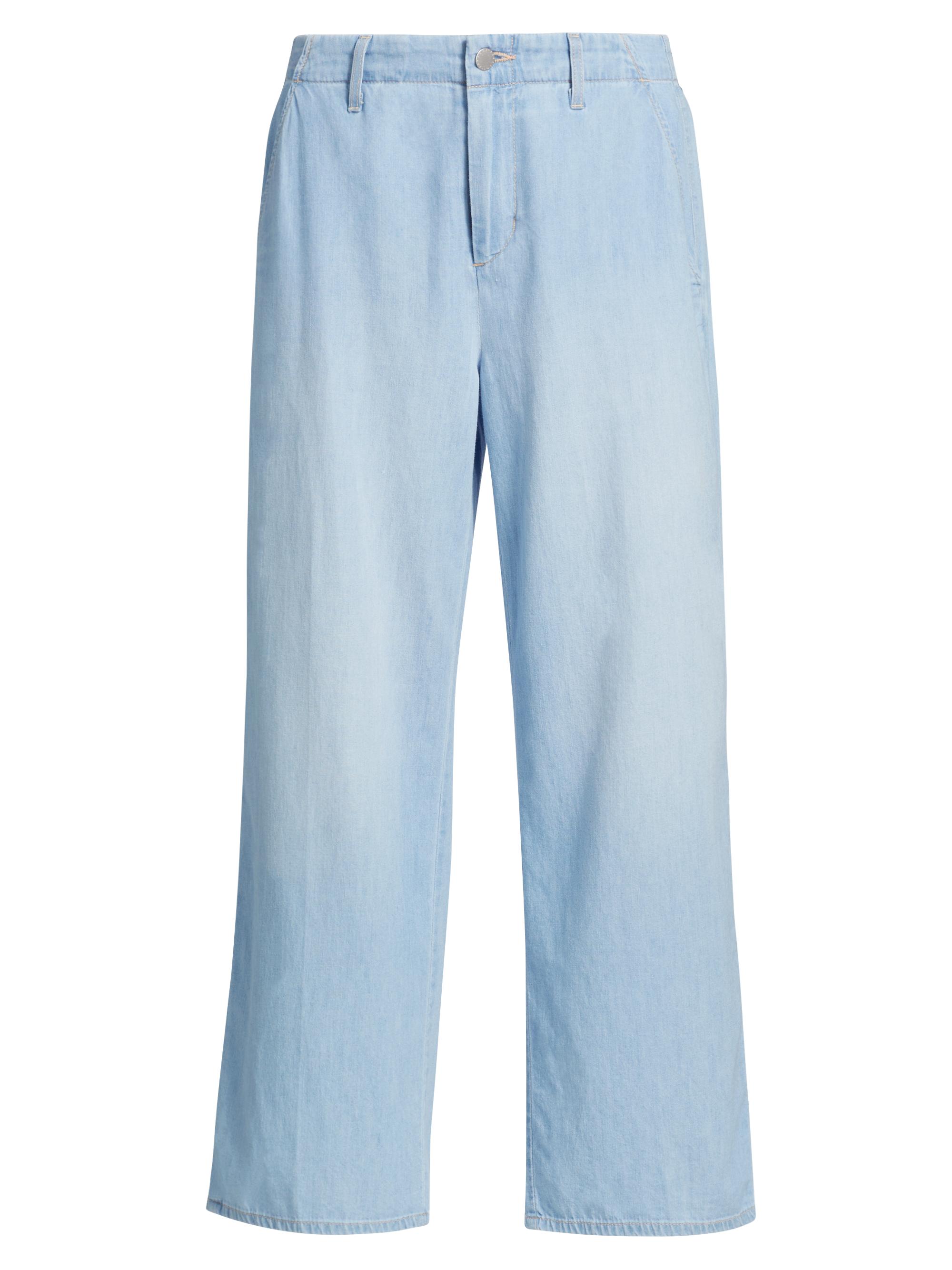 L'AGENCE Women's Zayne High-Rise Crop Straight Trousers - Dakota