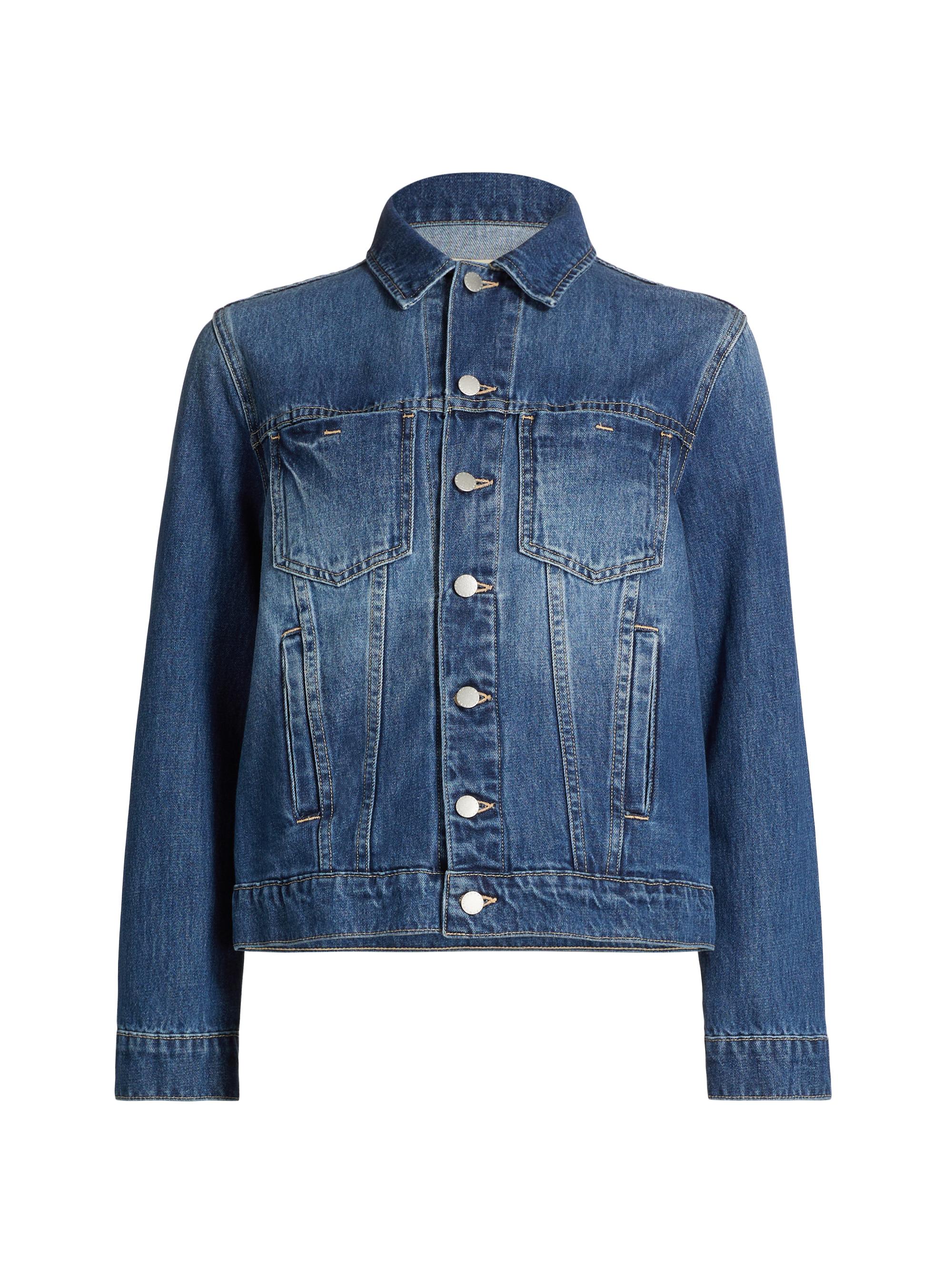 L'AGENCE Women's Mack Oversized Denim Jacket - Brentwood