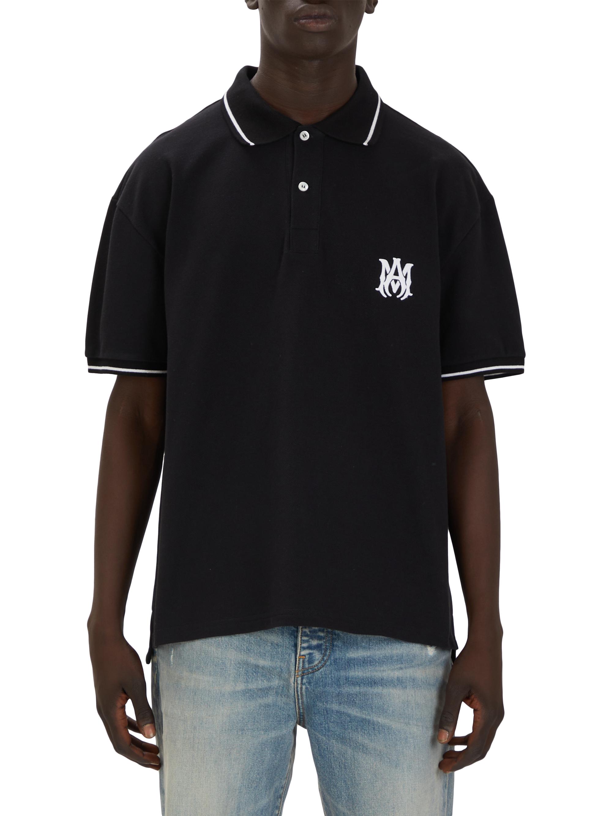 Amiri Ma Quad Cotton Polo Shirt | Saks Fifth Avenue