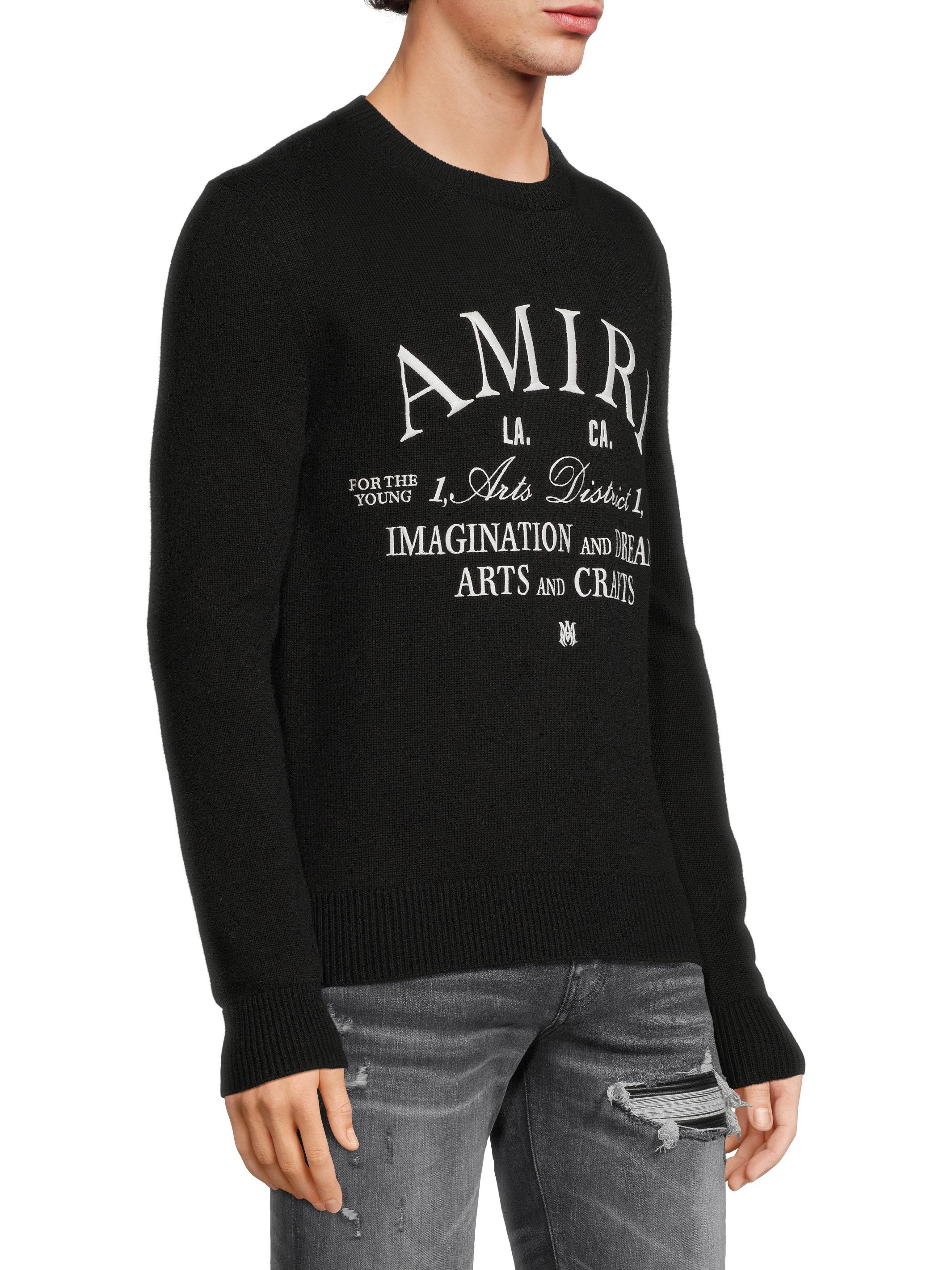 Amiri Arts District Long-Sleeve T-Shirt | Saks Fifth Avenue