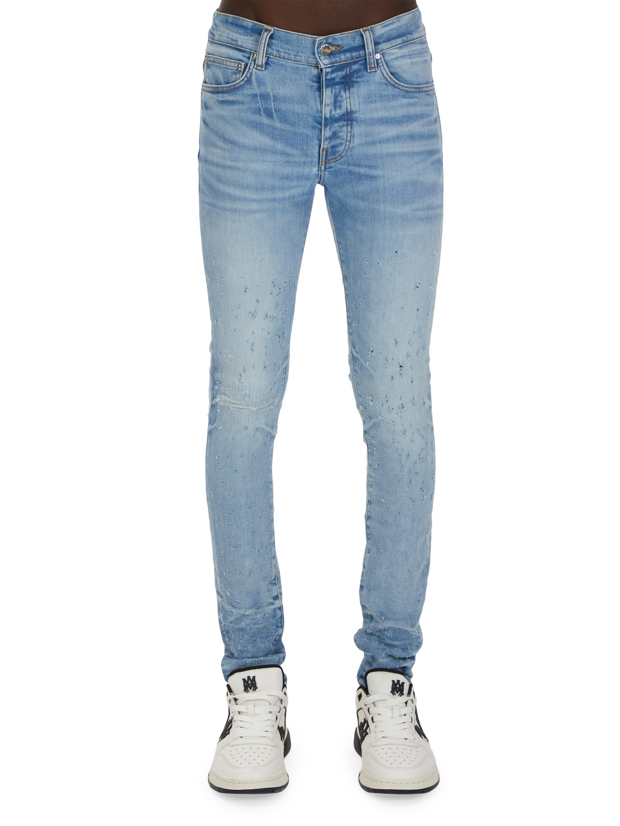 mnml ksubi amiri 風slim fit ジーンズ29 ライトブルー mnml ksubi