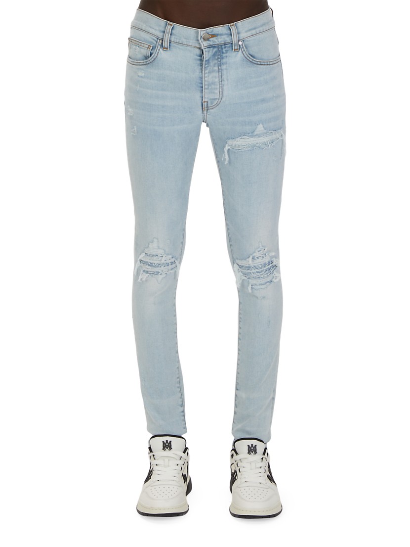 Shop Amiri MX1 Bandana Jacquard Jeans | Saks Fifth Avenue Shop Amiri MX1 Bandana Jacquard Jeans | Saks Fifth Avenue