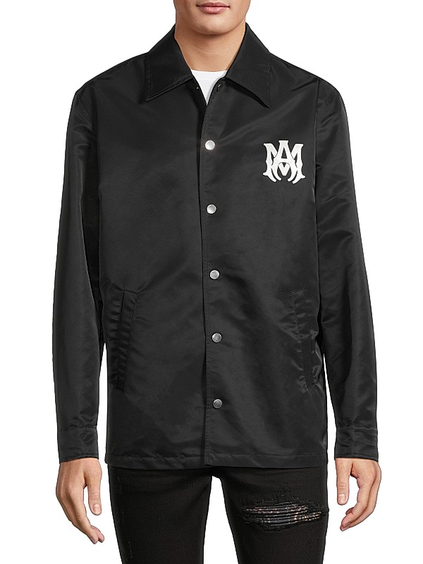 Shop Amiri Ma Coach Jacket | Saks Fifth Avenue Shop Amiri Ma Coach Jacket | Saks Fifth Avenue
