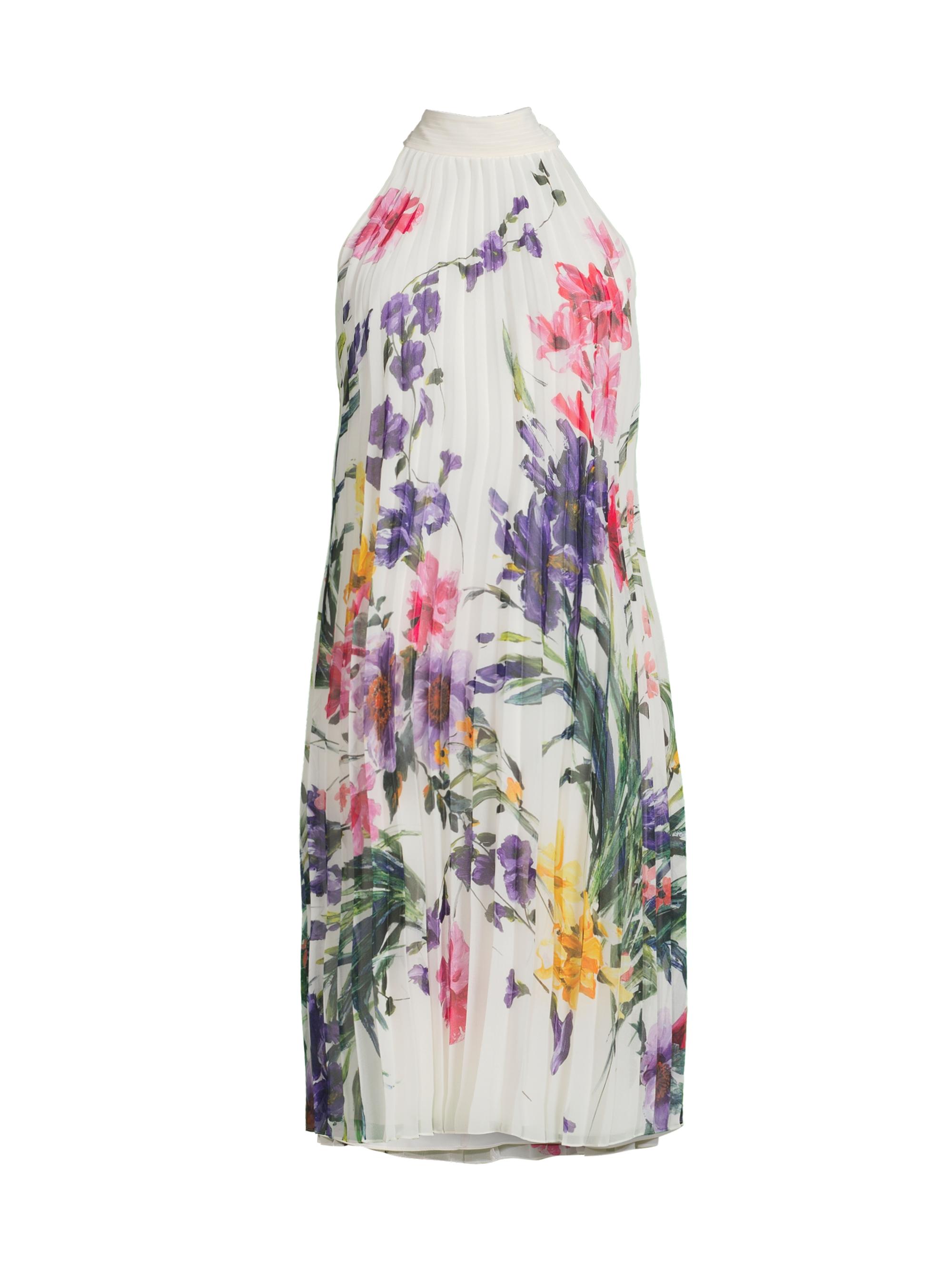 Ungaro Women's Floral Halterneck Sleeveless Midi Dress -  Multi