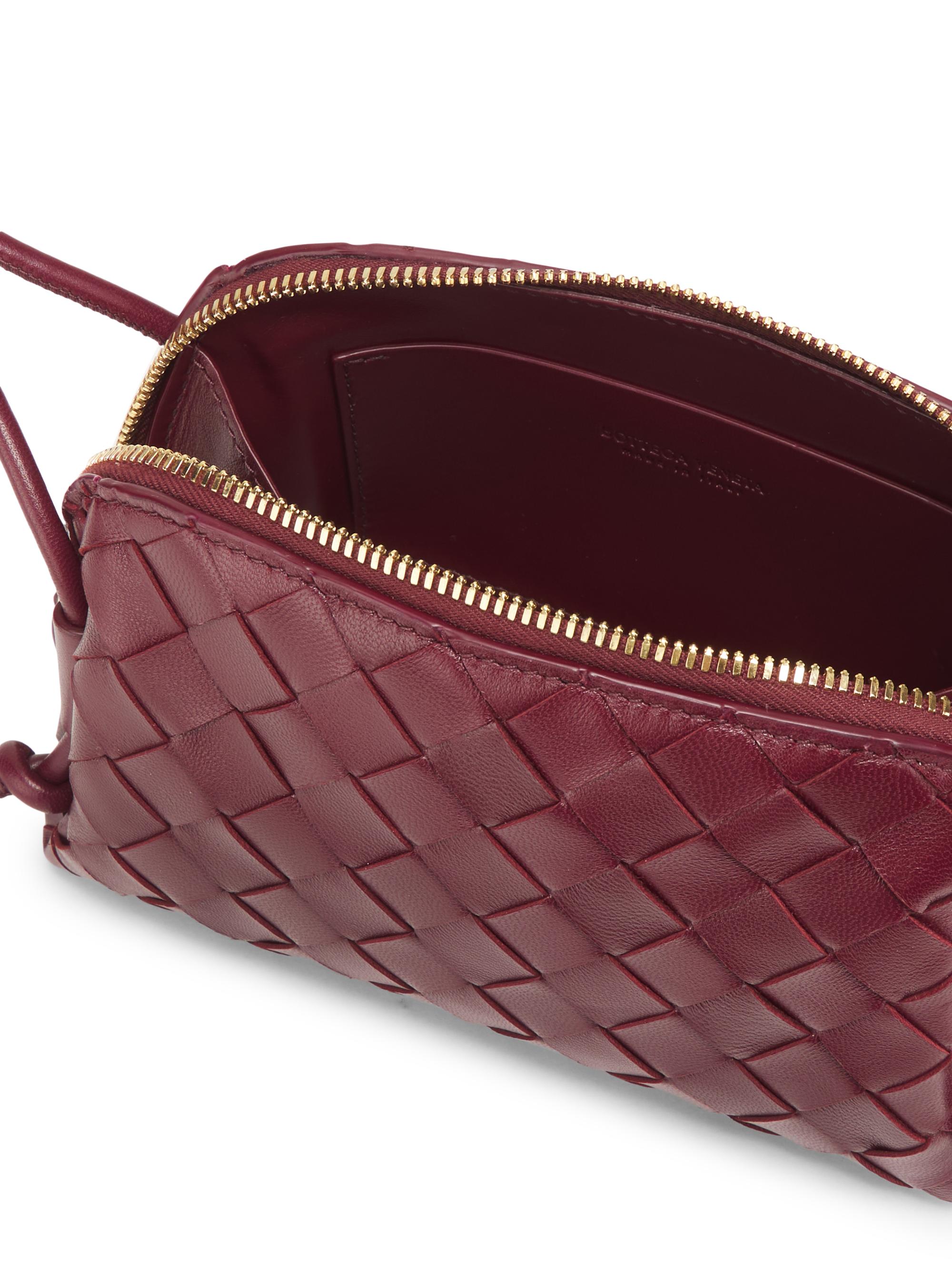 Bottega Veneta Intrecciato Nappa Leather Pouch | Saks Fifth Avenue