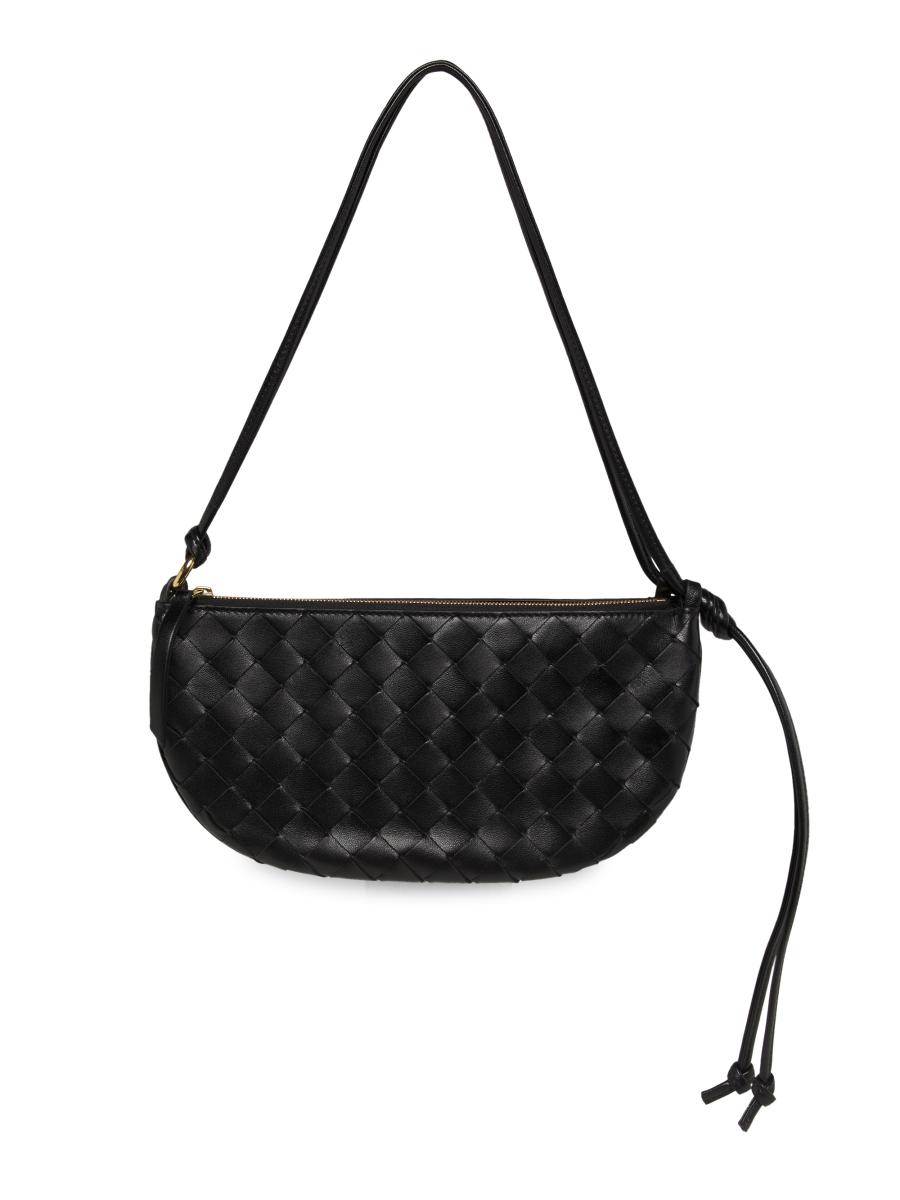 【関税・送料込み】BOTTEGA VENETA GEMELLINI ミニバッグ Bottega Veneta Gemellini Intrecciato Leather Double Pouch