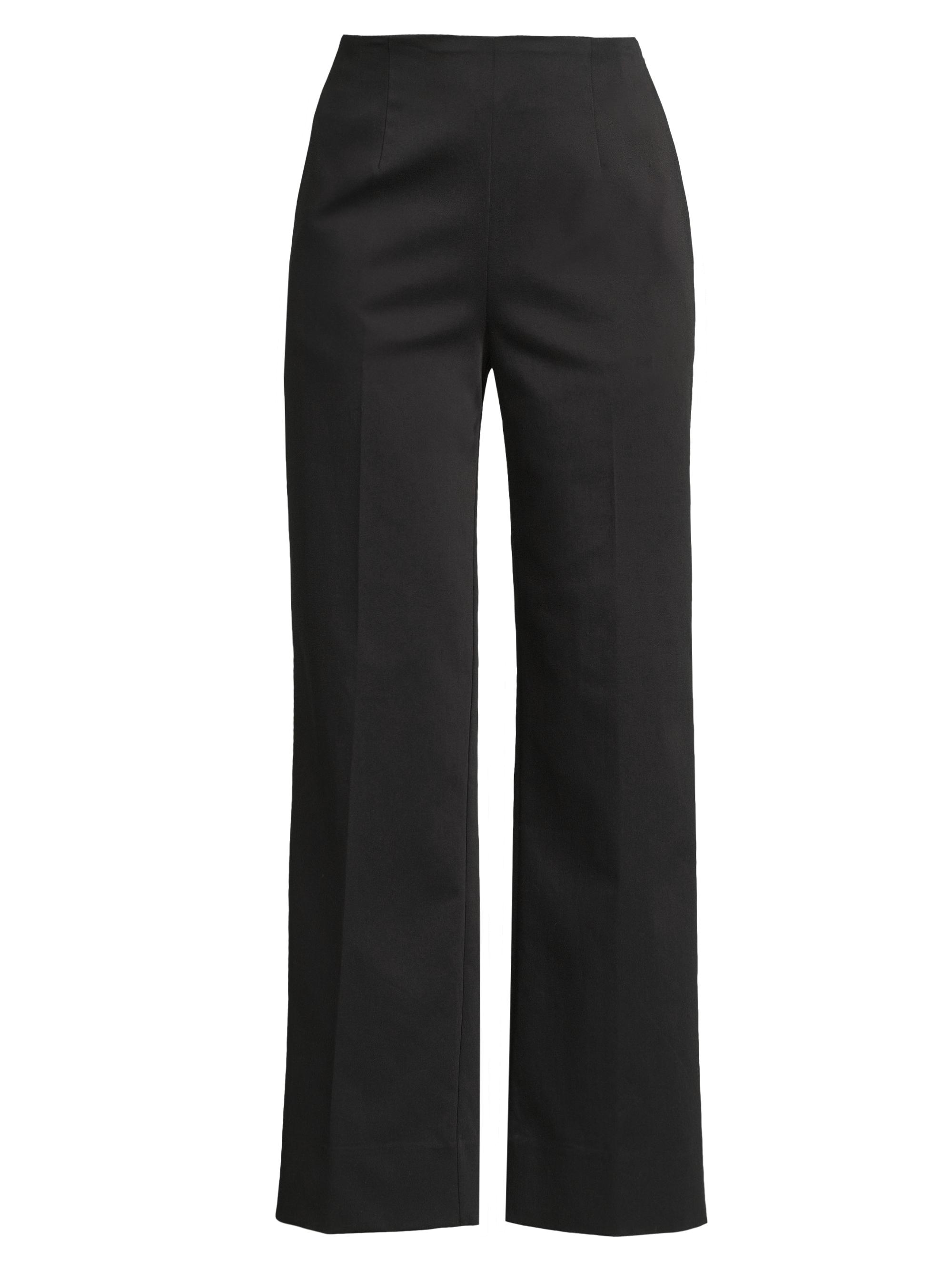 Natori Women's Cotton Crop Chino Pants - Black