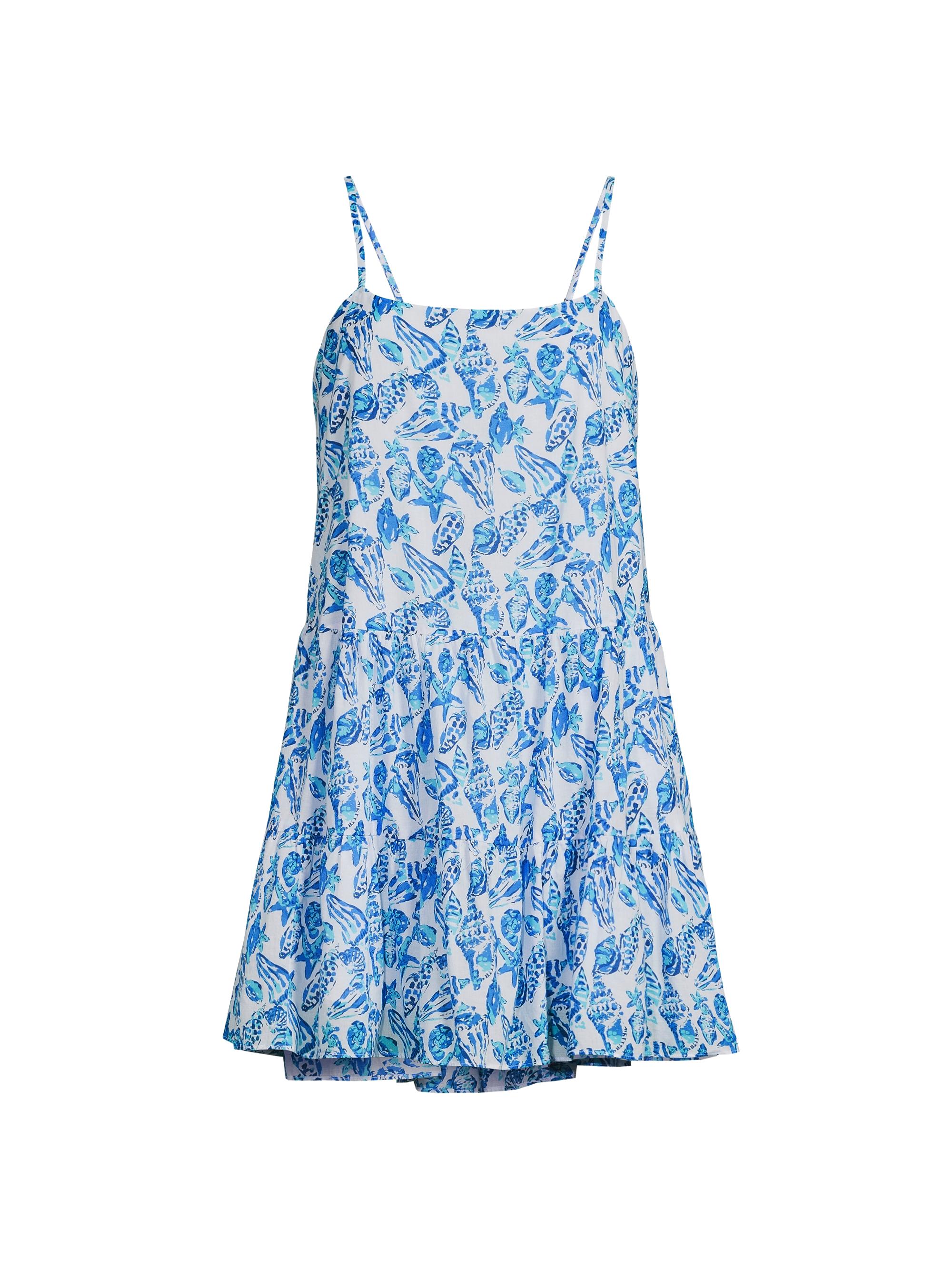 Lilly Pulitzer Women's Alessia Cotton Shell Print Minidress - Resort White