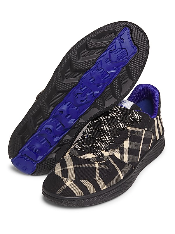 Shop Burberry Terrace Check Low-Top Sneakers | Saks Fifth Avenue Shop Burberry Terrace Check Low-Top Sneakers | Saks Fifth Avenue