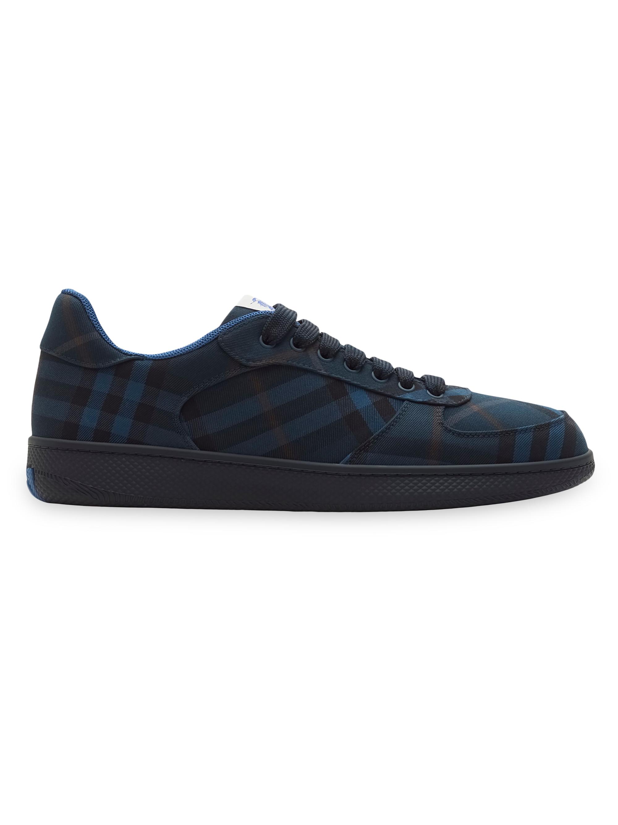 Burberry Terrace Leather Low-Top Sneakers | Saks Fifth Avenue