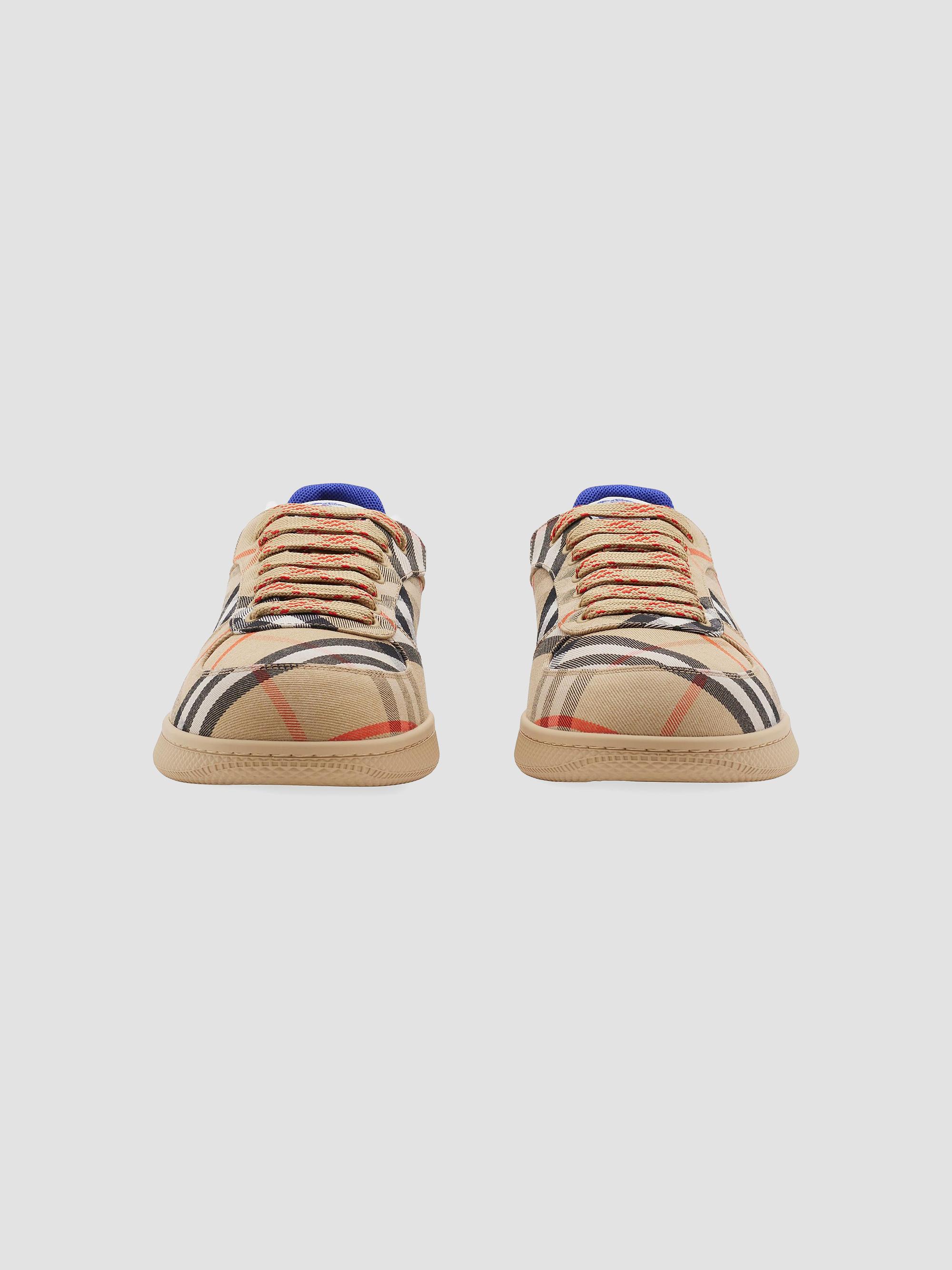 Burberry Terrace Check Low-Top Sneakers | Saks Fifth Avenue