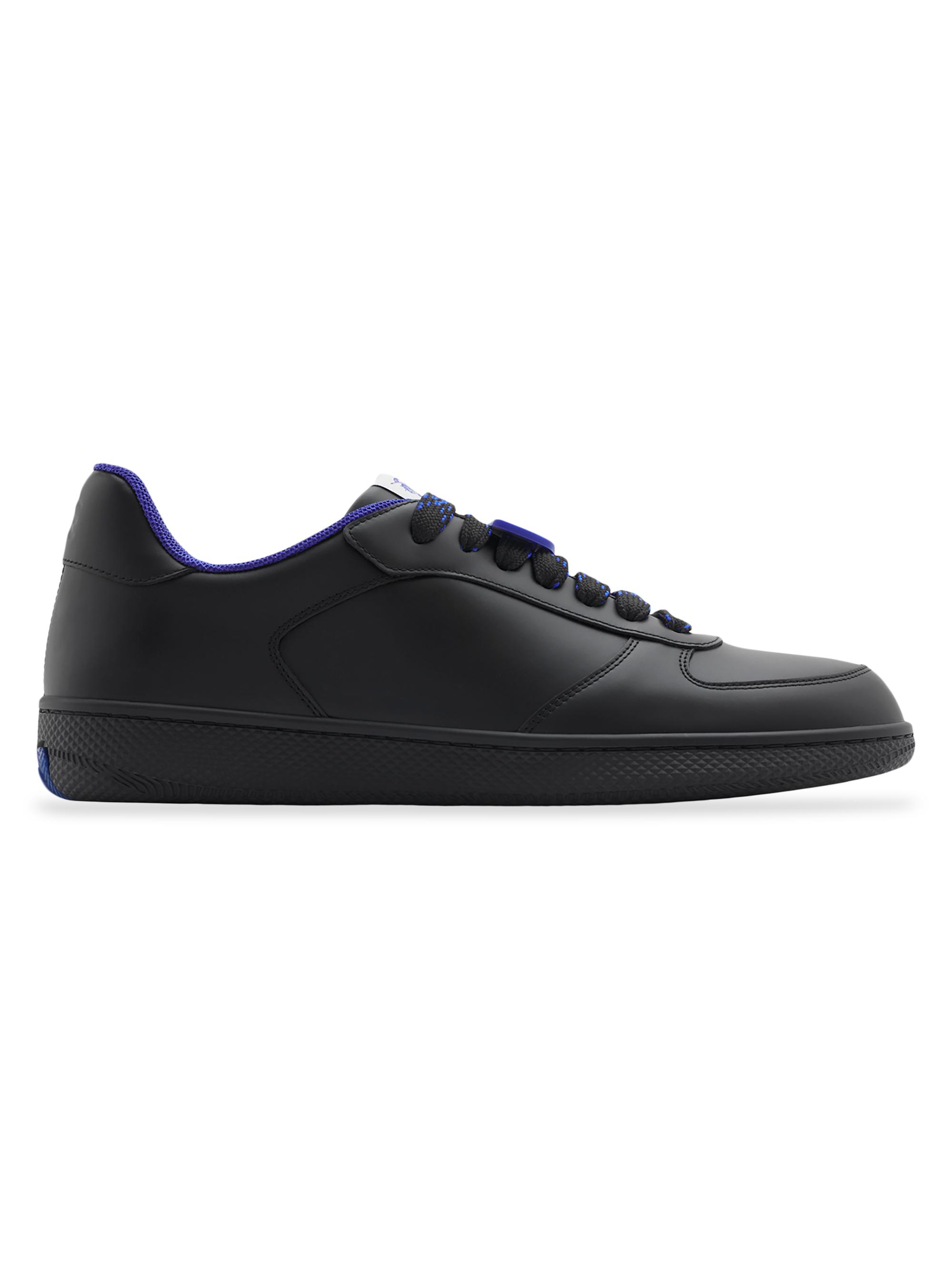 Burberry Terrace Leather Low-Top Sneakers | Saks Fifth Avenue