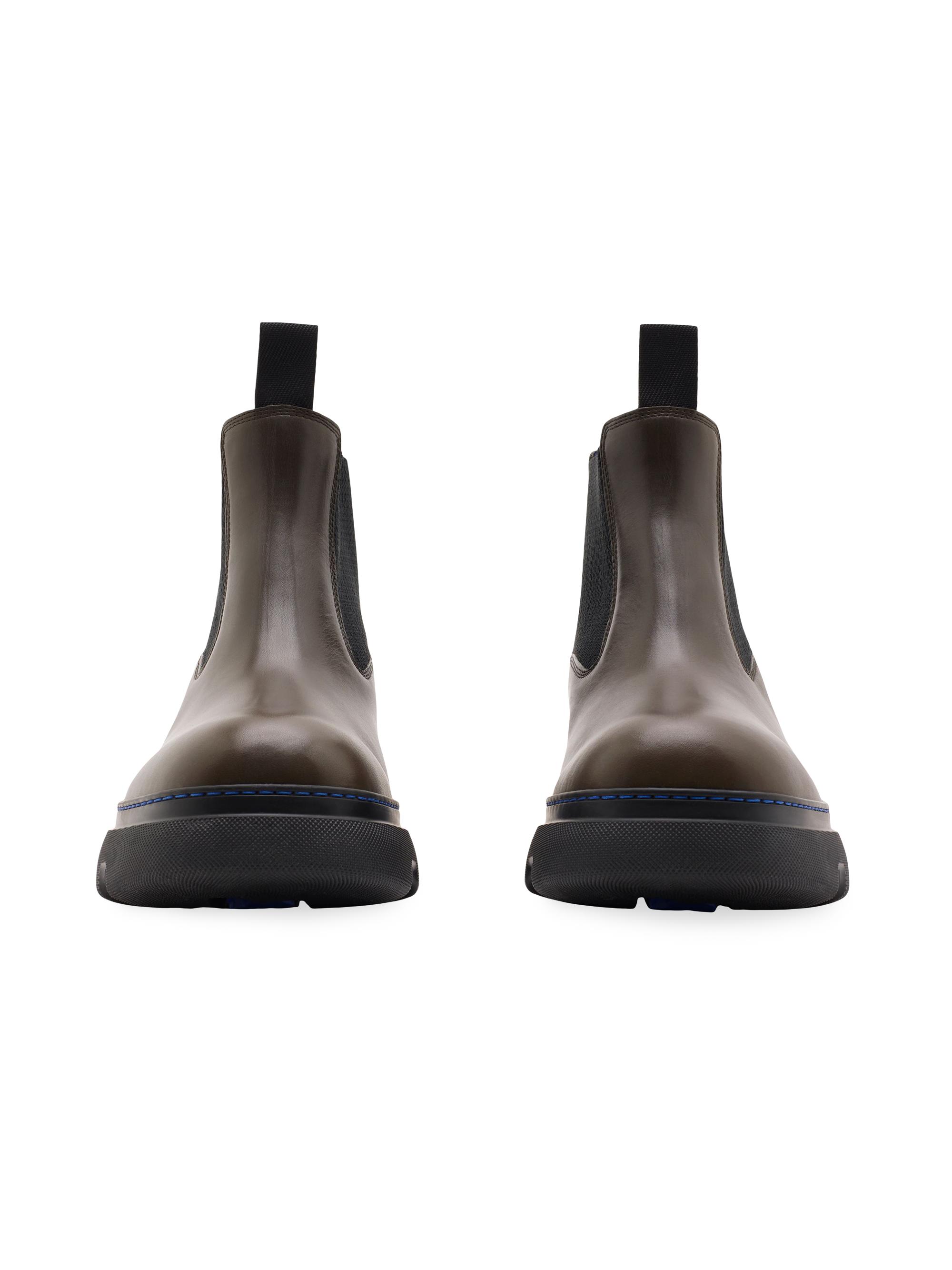 Burberry Mini Creeper Leather Chelsea Boots | Saks Fifth Avenue