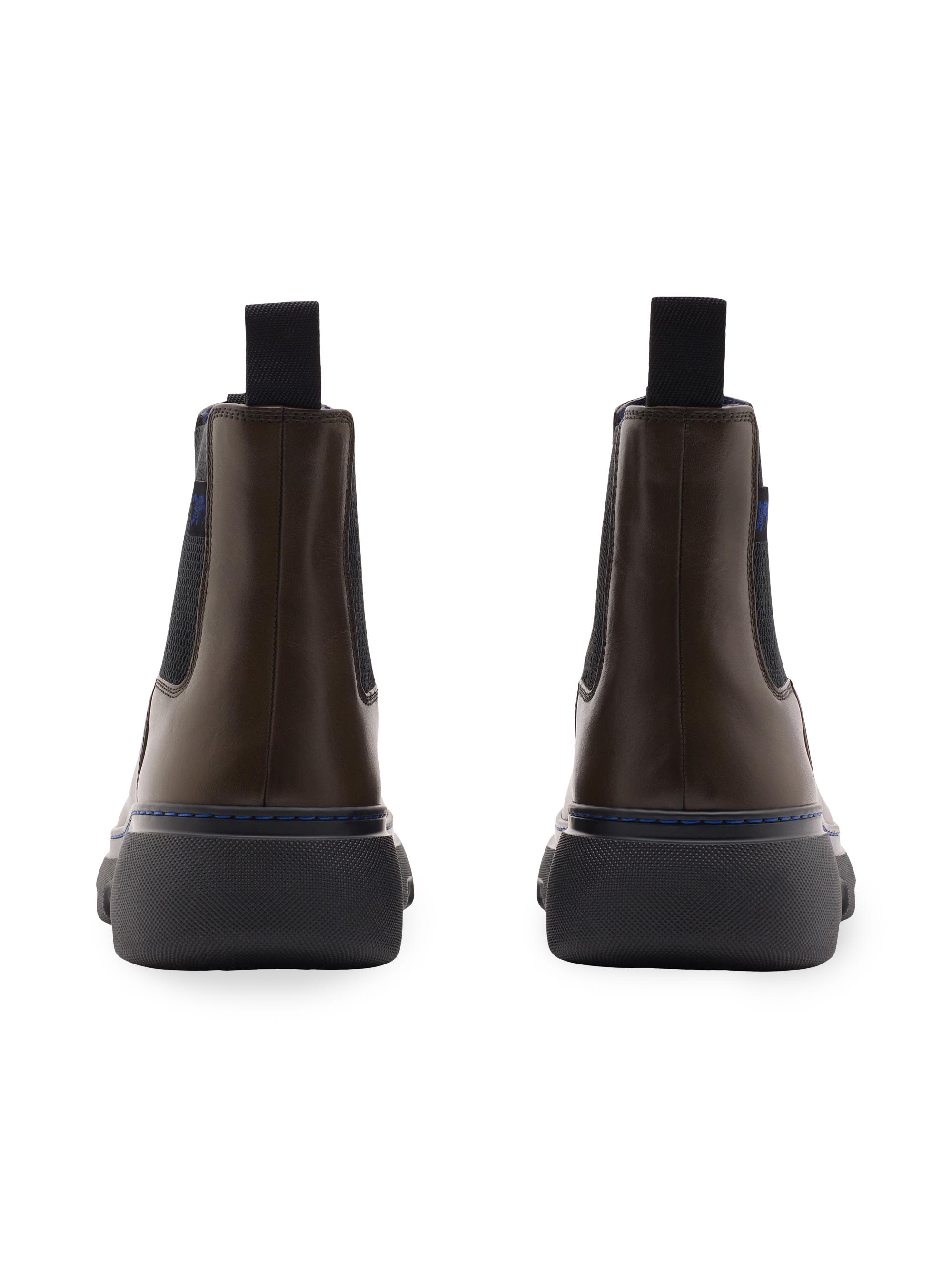 Burberry Mini Creeper Leather Chelsea Boots | Saks Fifth Avenue