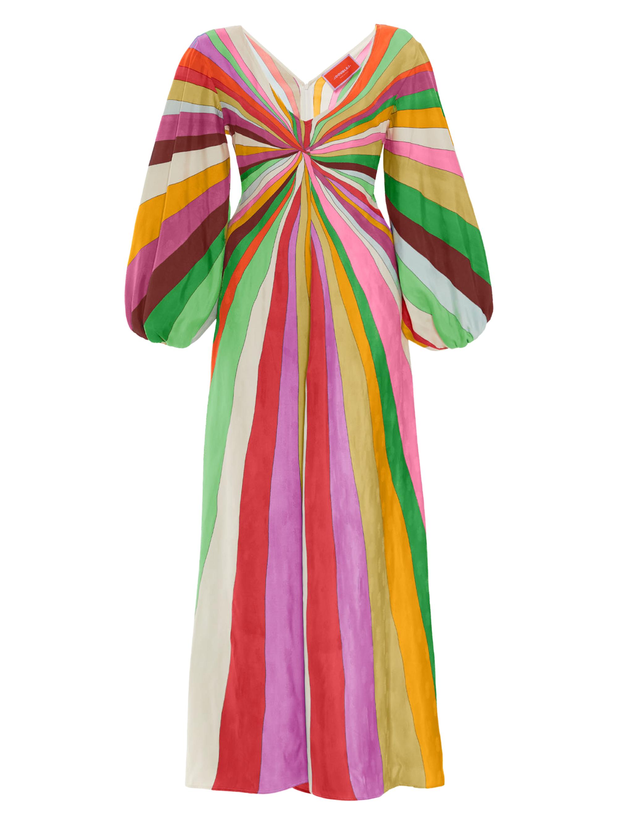 La DoubleJ Women's Favoloso Dress - Rainbow Place Multicolor