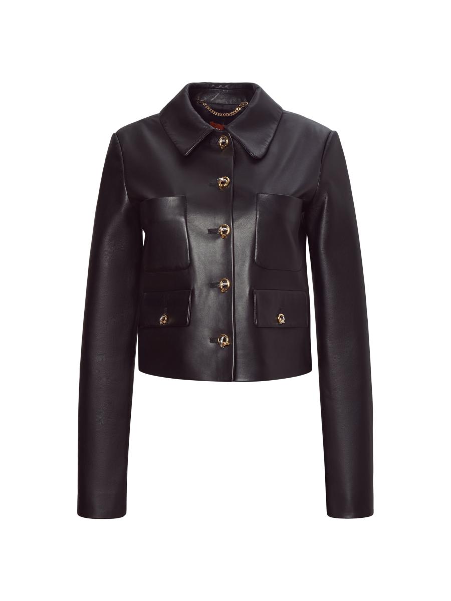 Altuzarra Astley Leather Jacket | Saks Fifth Avenue
