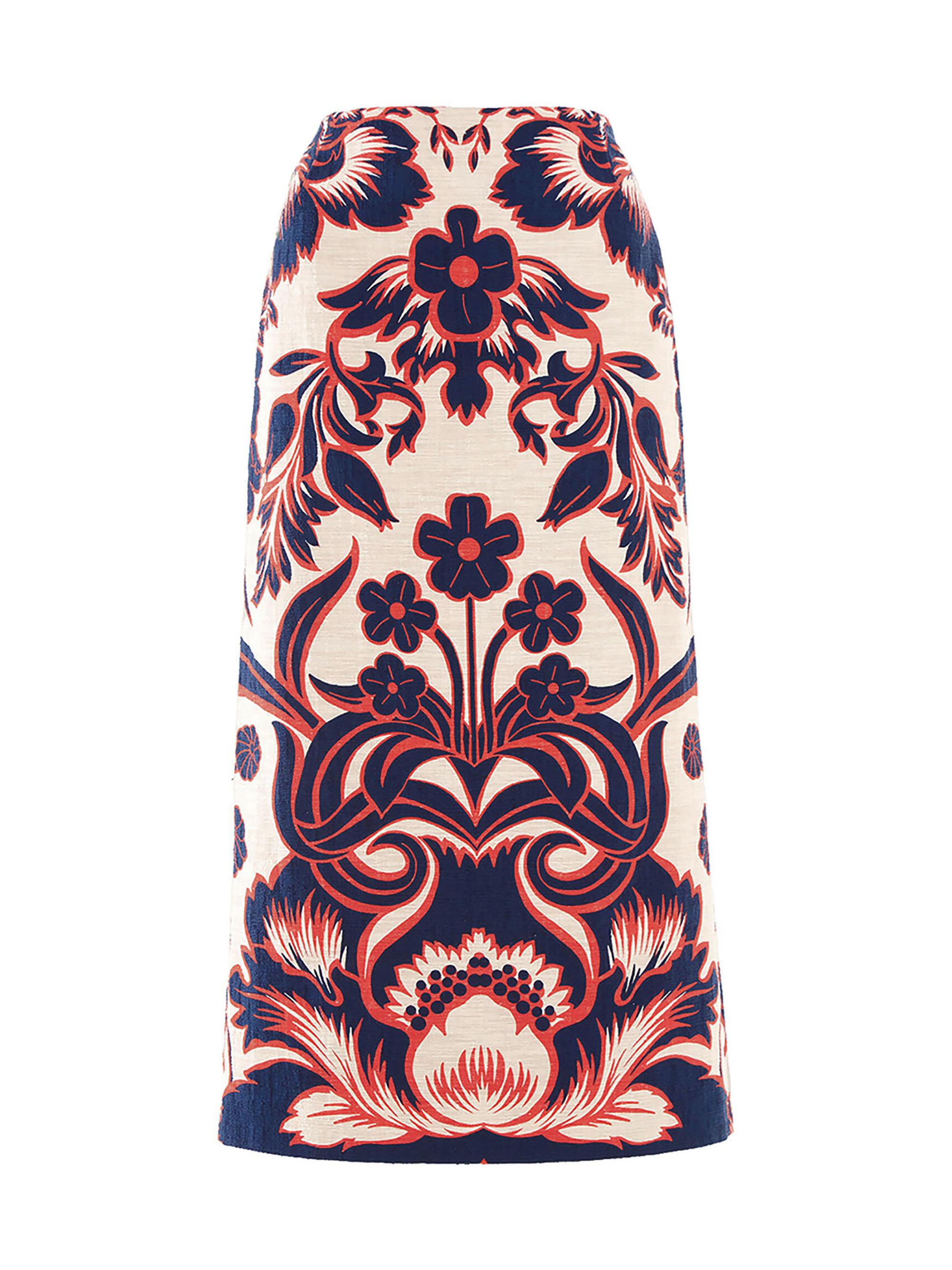 La DoubleJ Women's Pencil Skirt - Blue