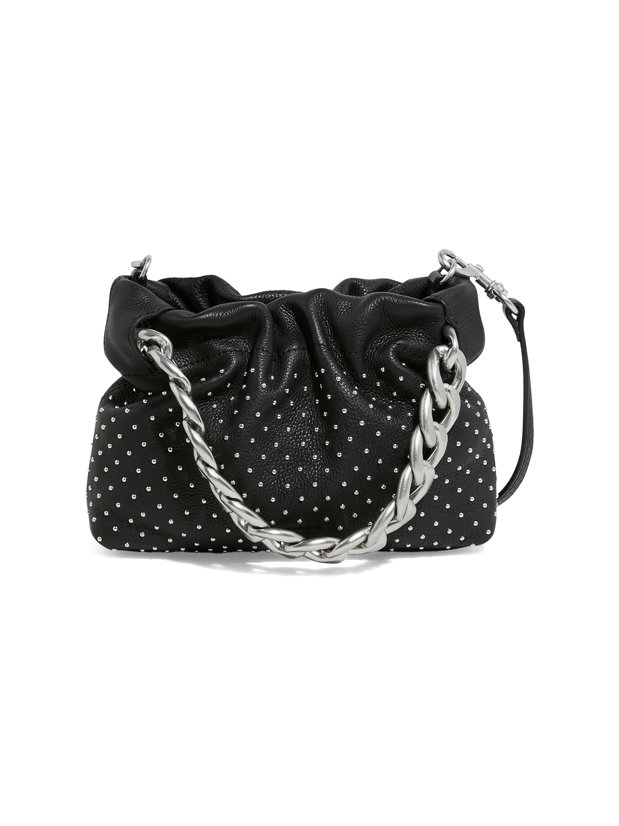 Aimee Kestenberg Women's Chain Handheld Leather Crossbody Bag - Microstuds