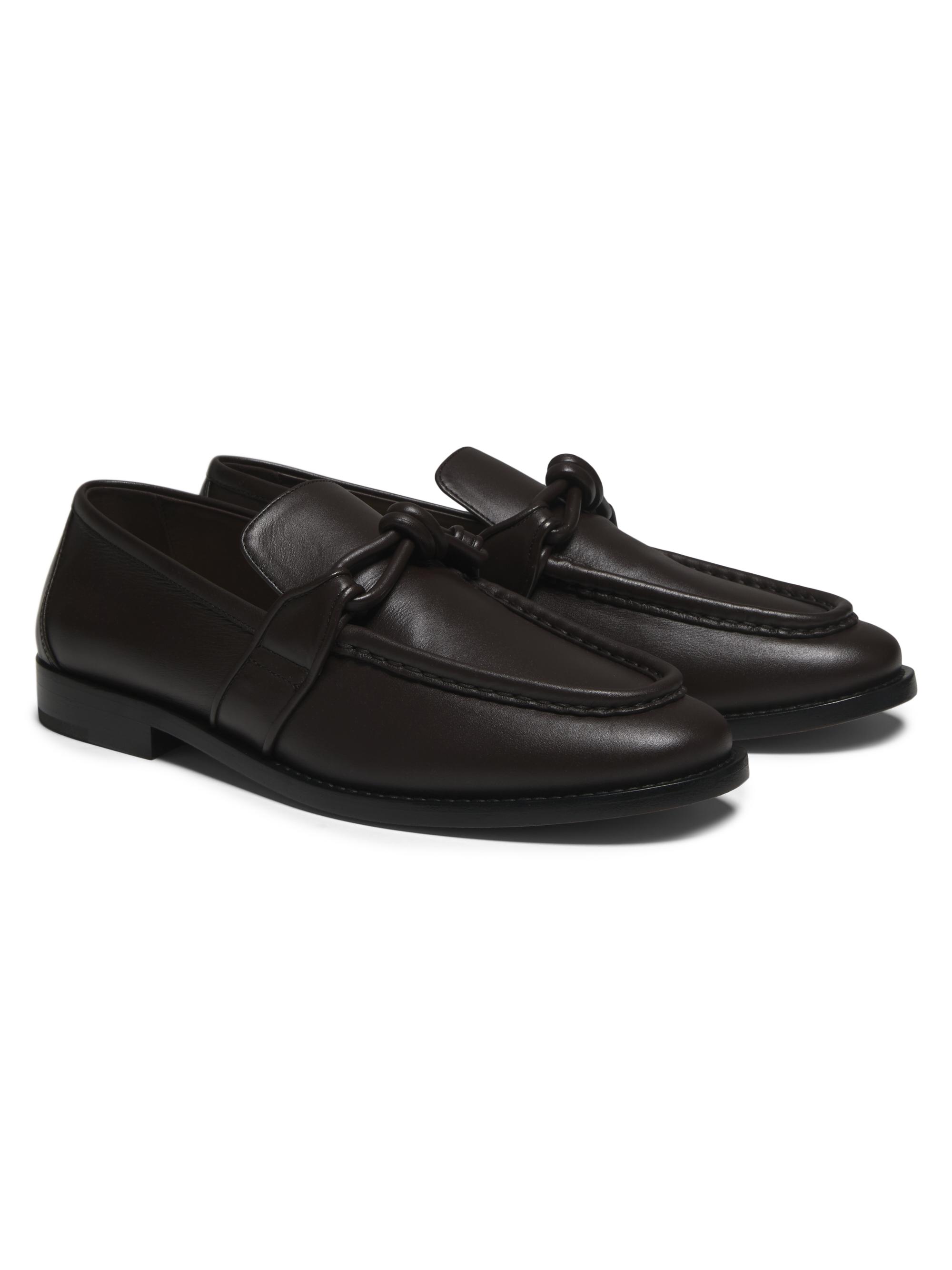Bottega Veneta Astaire Knot Leather Loafers | Saks Fifth Avenue