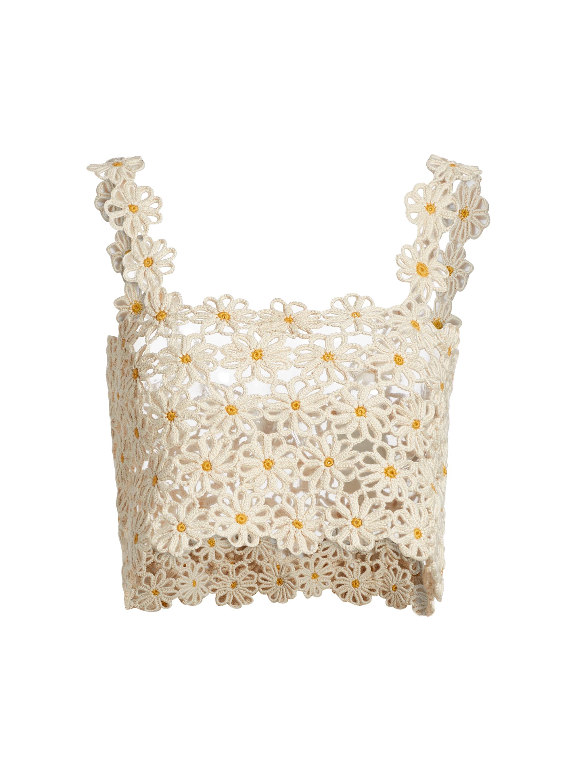 Escvdo Women's Malu Embroidered Top -