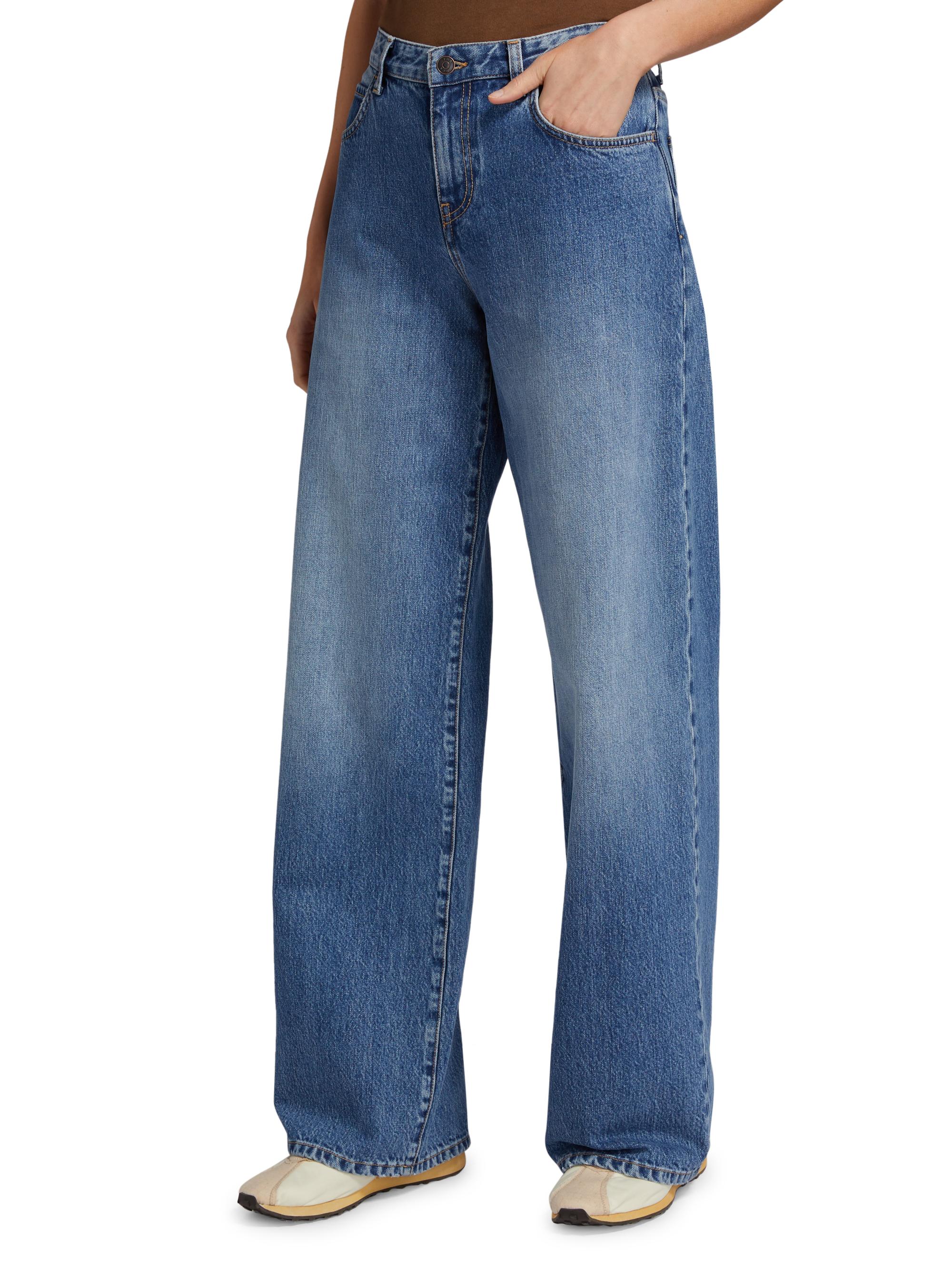 The Row Eglitta Low-Rise Straight Jeans | Saks Fifth Avenue