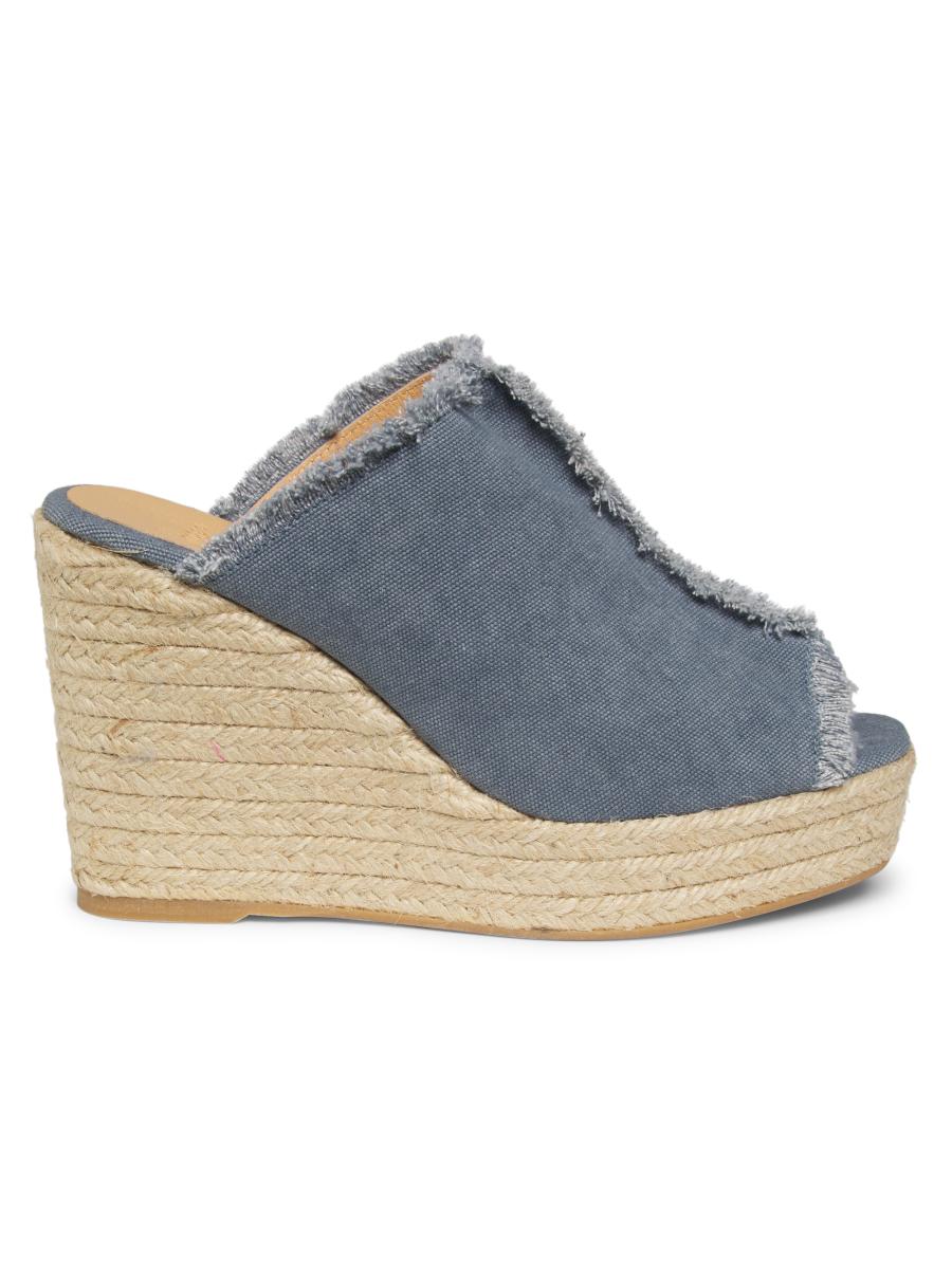 フラットシューズ CASTANER PADUA/002 ESPADRILLES IN CANVAS Castaner Padua Bicolor Canvas Mary Jane Espadrilles | Neiman