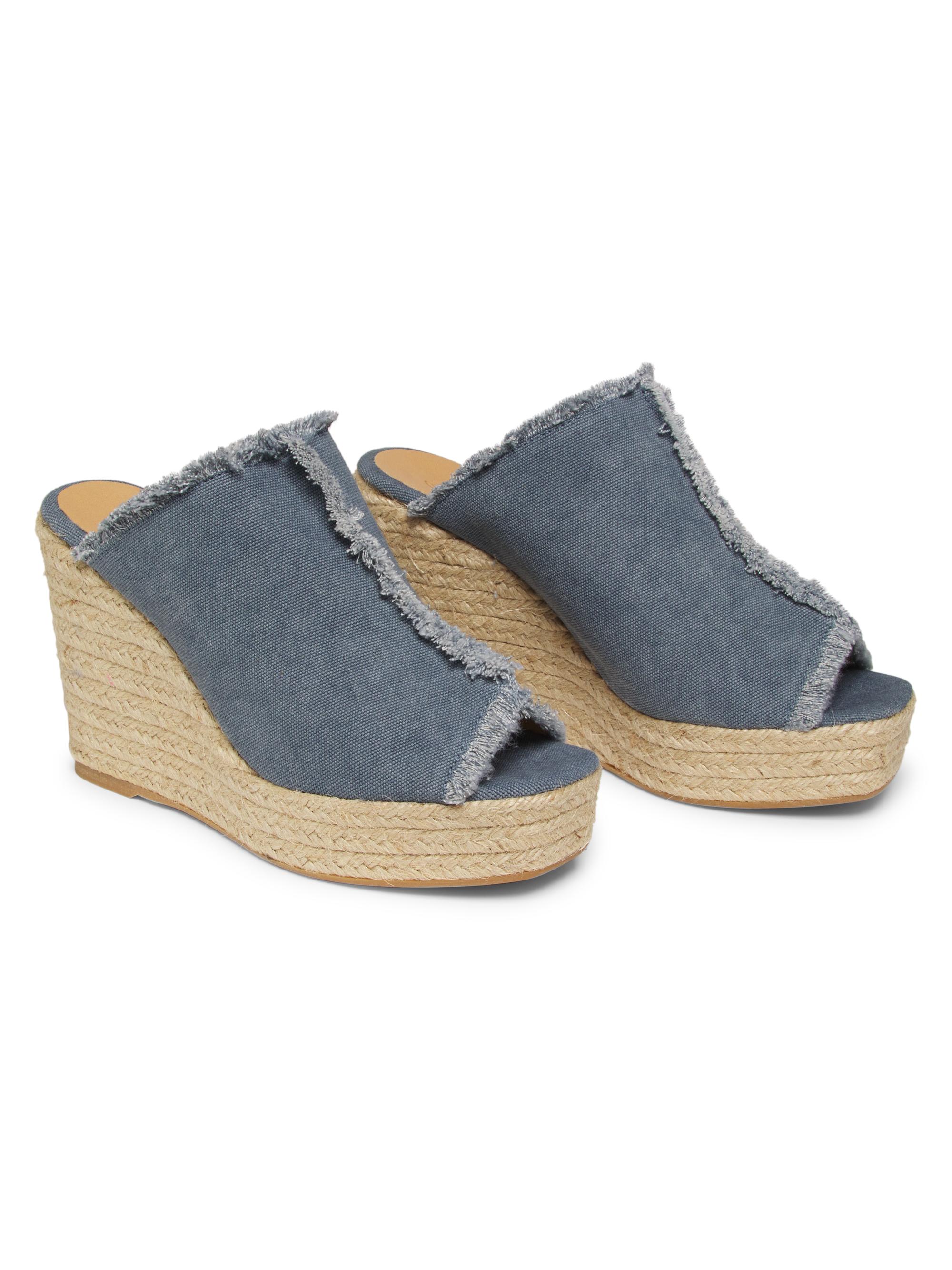 Castañer Fatima 95MM Canvas Wedge Espadrilles | Saks Fifth Avenue