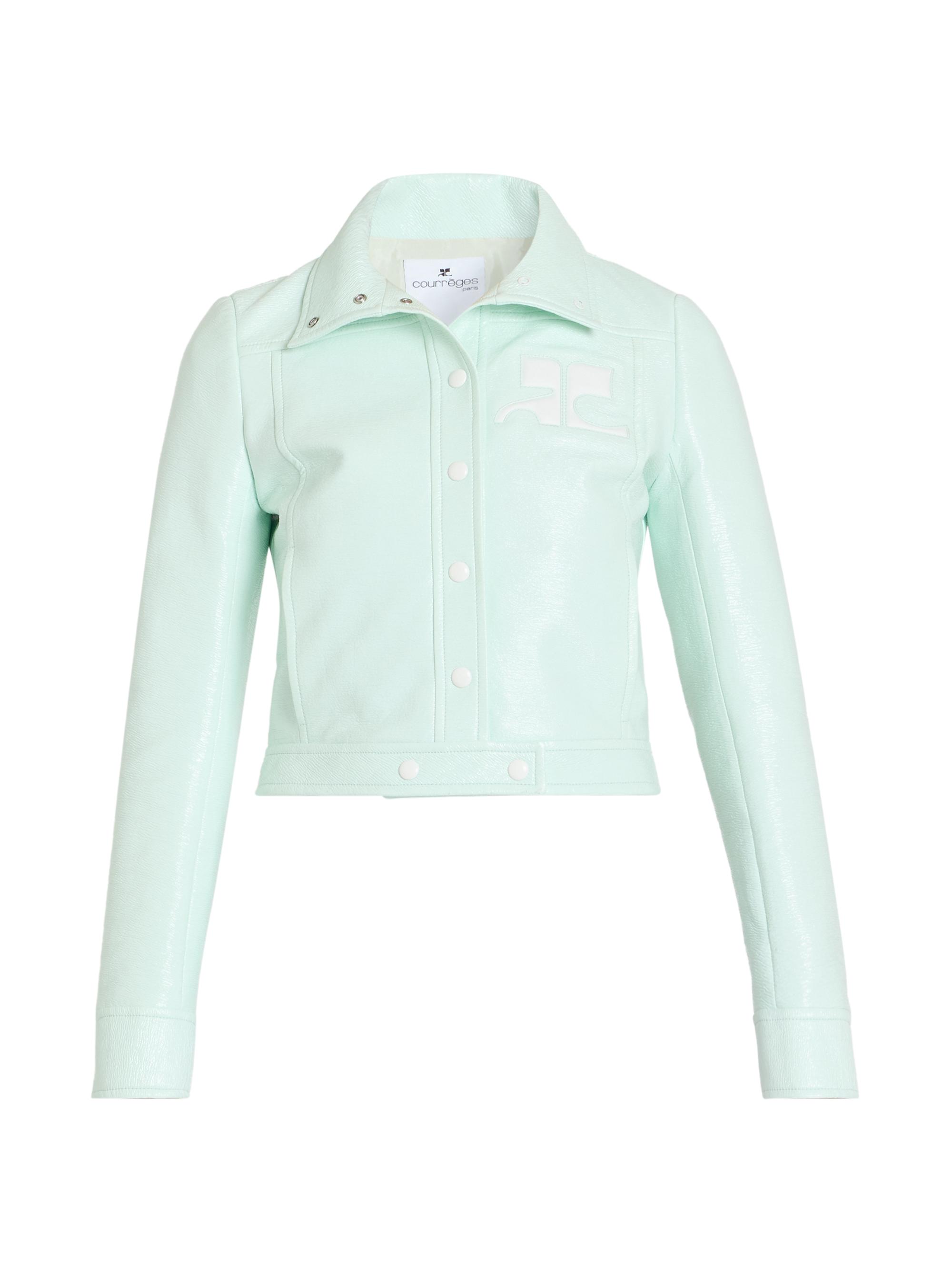Courreges Women's Vinyle Reedition Jacket - Light Mint