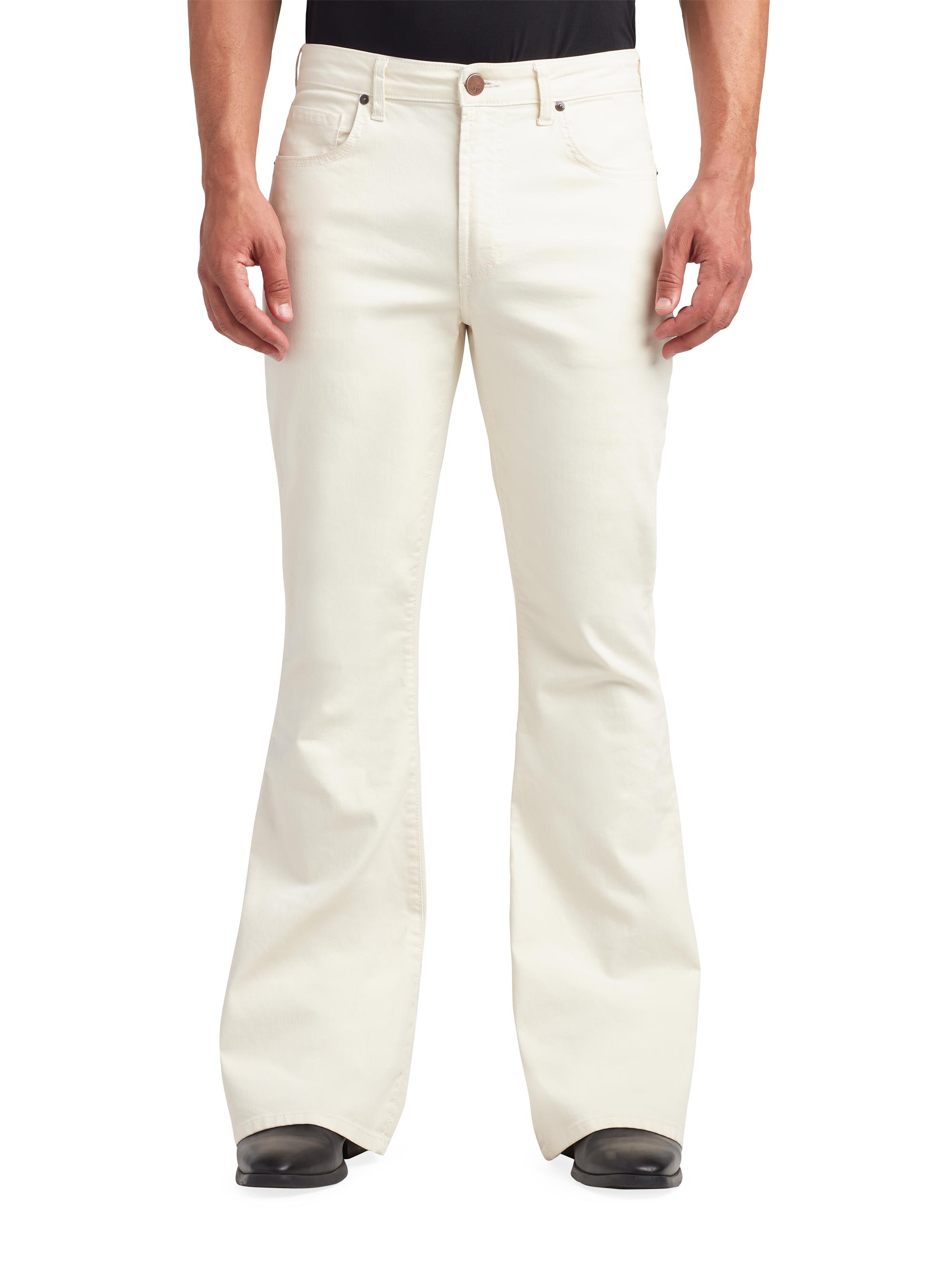 Monfrère Men's Super Flare Vintage Jeans - Vintage Blanc
