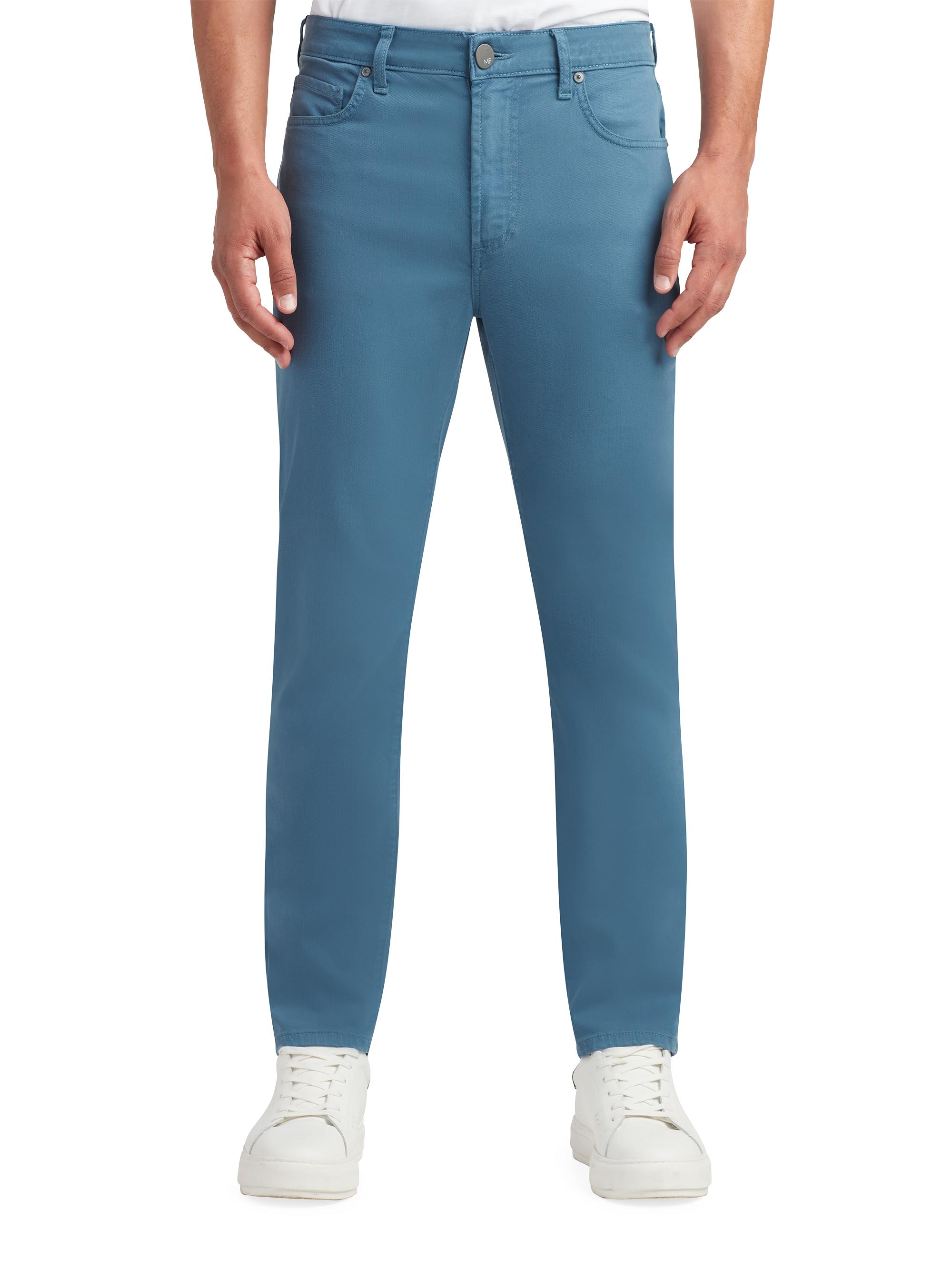 Monfrère Men's Brando Parisian Slim Pants - Lagoon