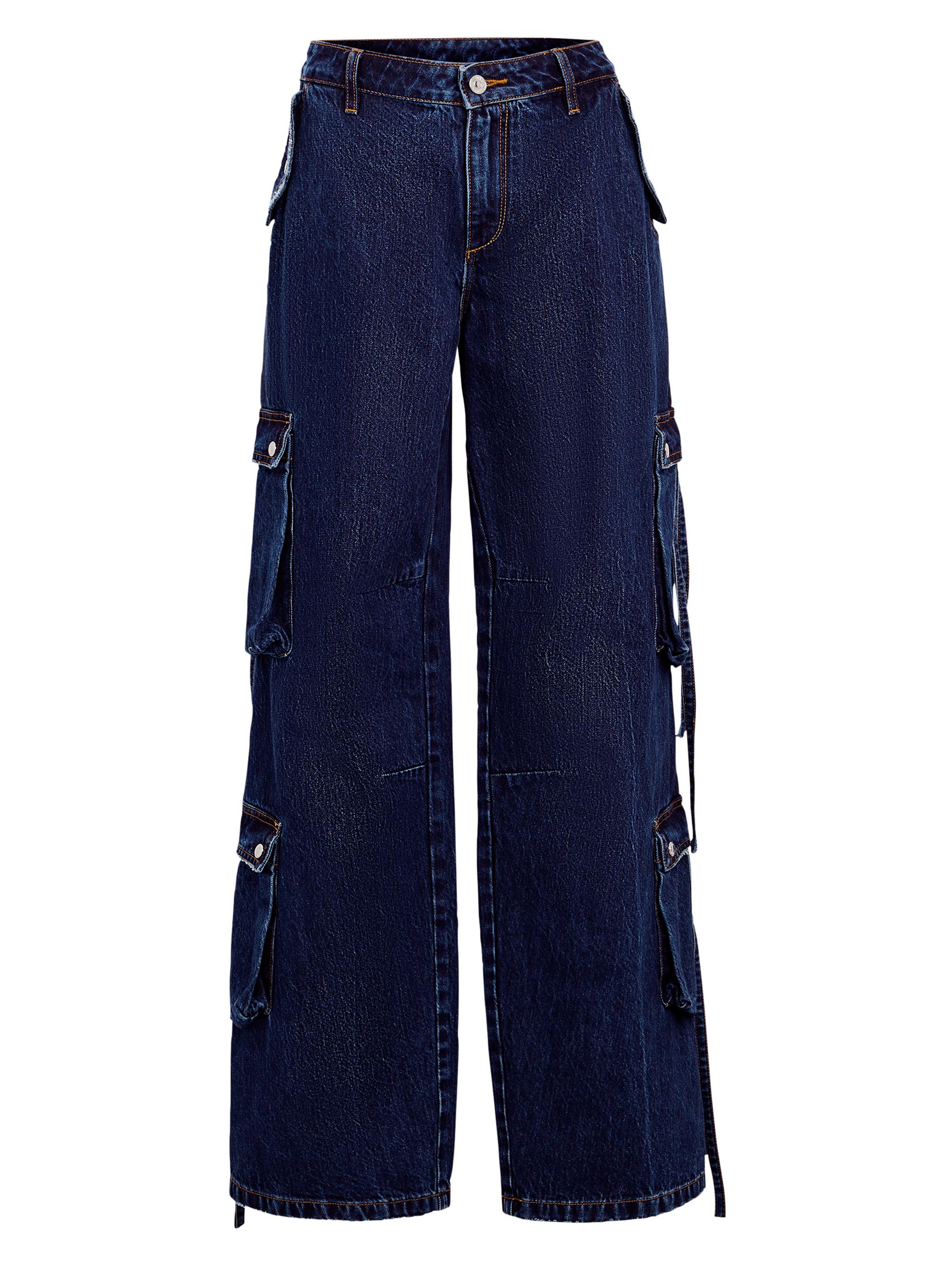 Ser.o.ya Women's Joss Cargo Jeans - Deep Sea