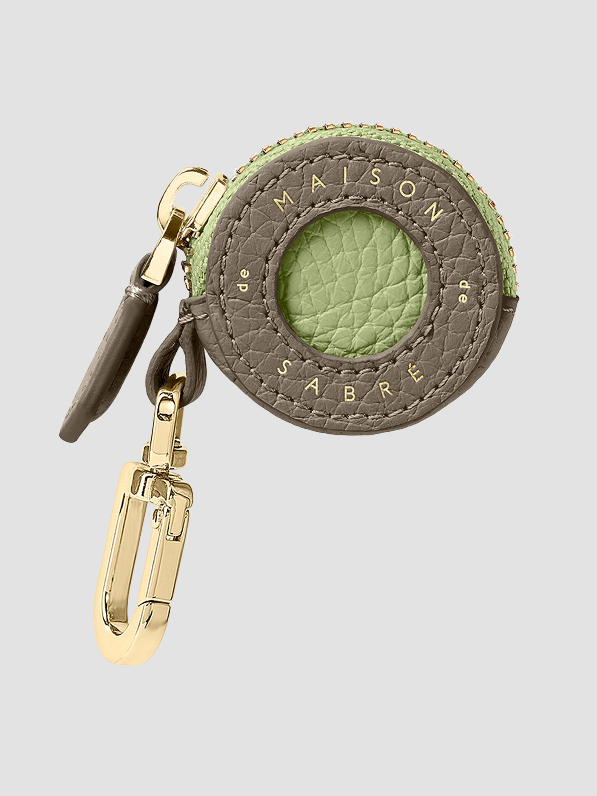 Prada Mini Icon Satin and Crystals Keychain Charm | Saks Fifth Avenue